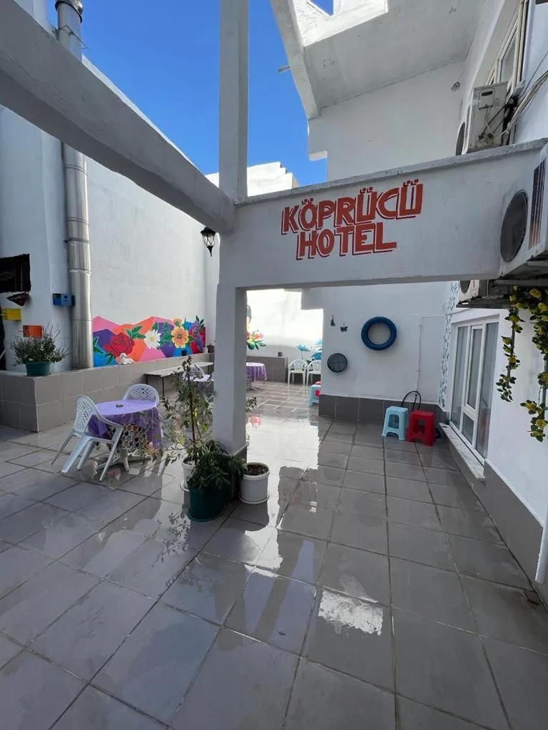 Balcony/Terrace in Köprücü Hotel