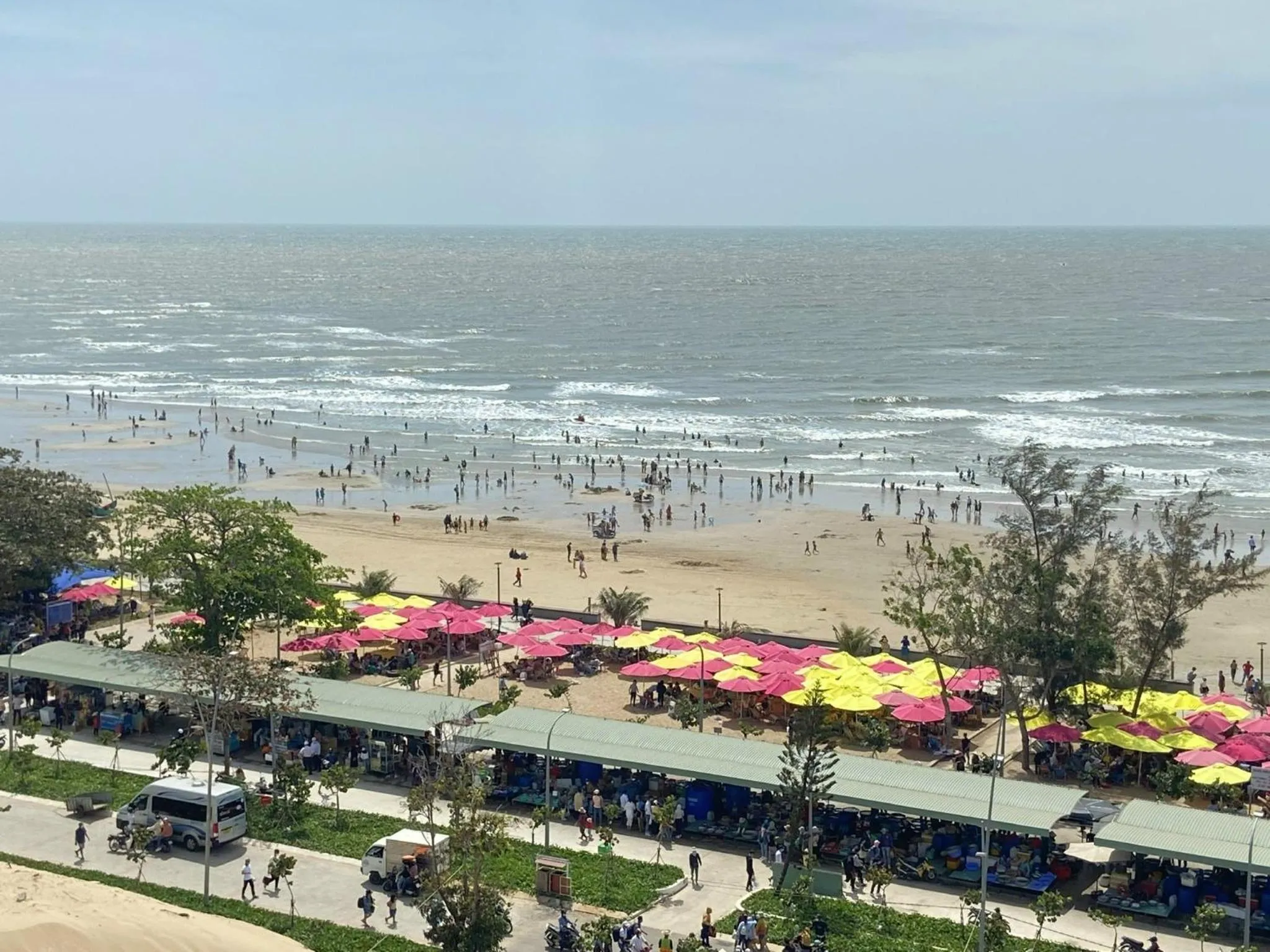 Sea view in Lucky Star Ho Tram Hotel & Restaurant