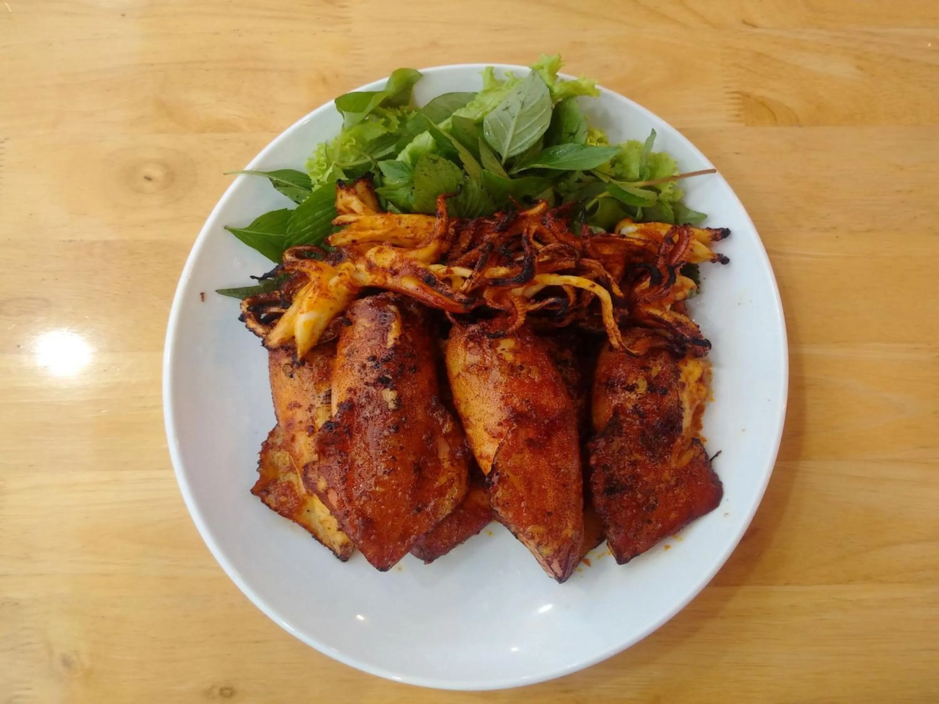 Food in Lucky Star Ho Tram Hotel & Restaurant