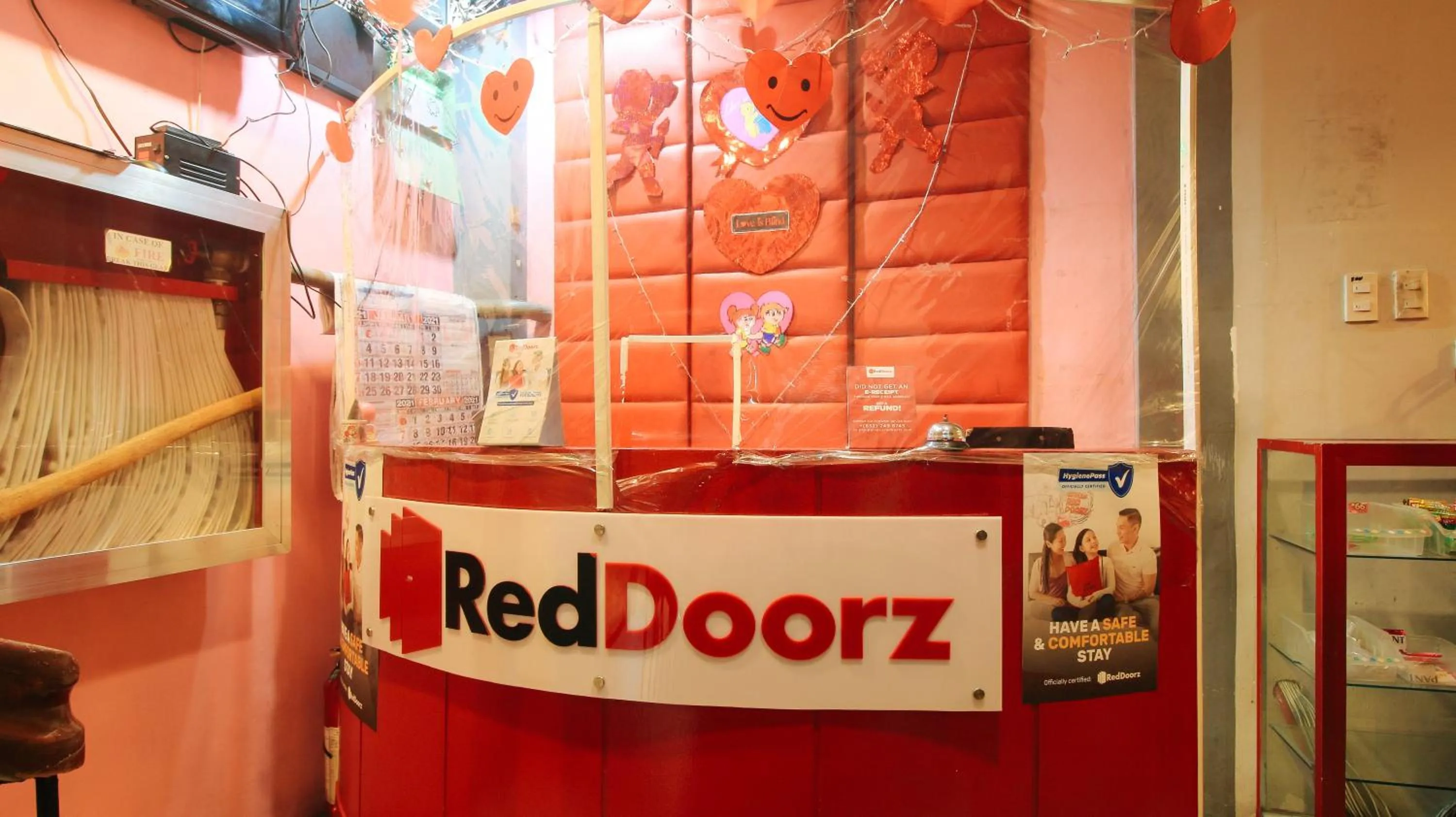 Lobby or reception in RedDoorz @ P Florentino Street Sampaloc Manila