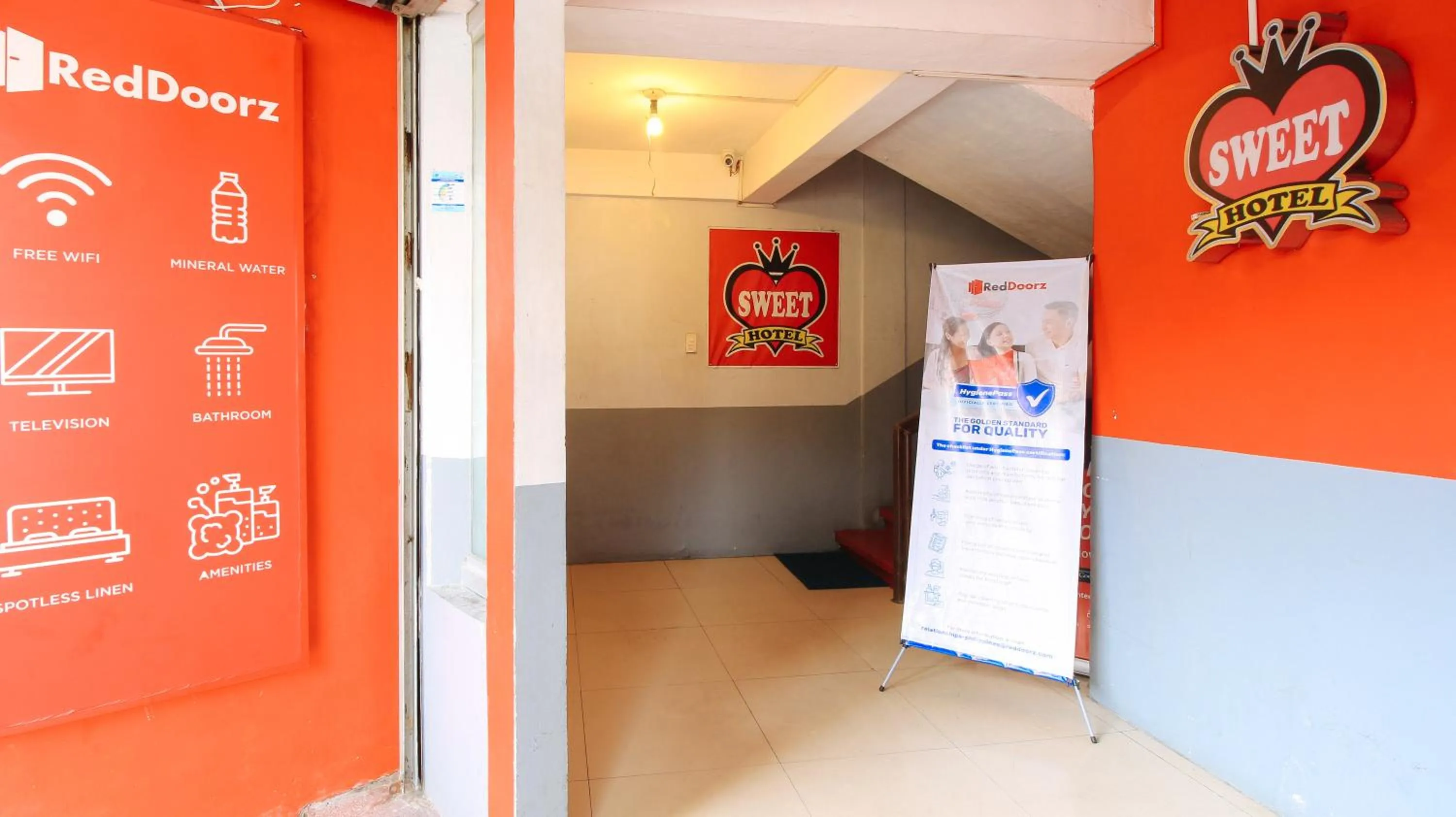 Facade/entrance in RedDoorz @ P Florentino Street Sampaloc Manila