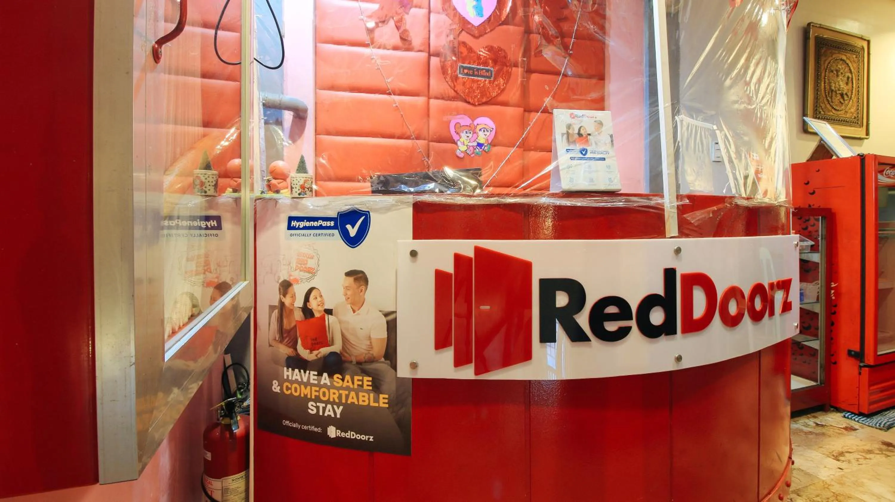 Lobby or reception in RedDoorz @ P Florentino Street Sampaloc Manila