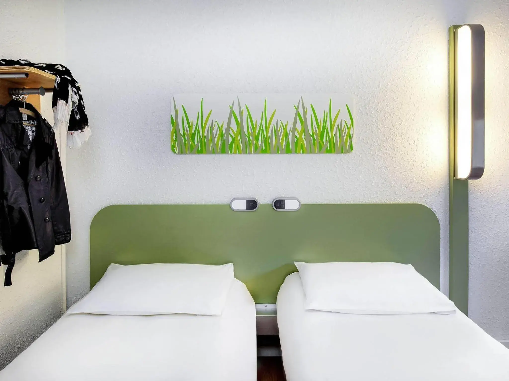 Twin Room in Hotel Ibis Budget Vichy Twin Room in Hotel Ibis Budget Vichy