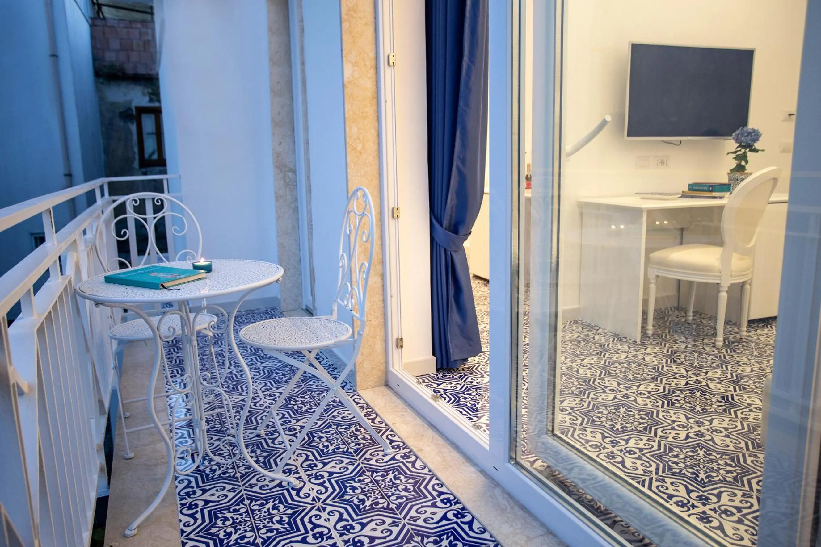 Balcony/Terrace in Palazzo Langellotto