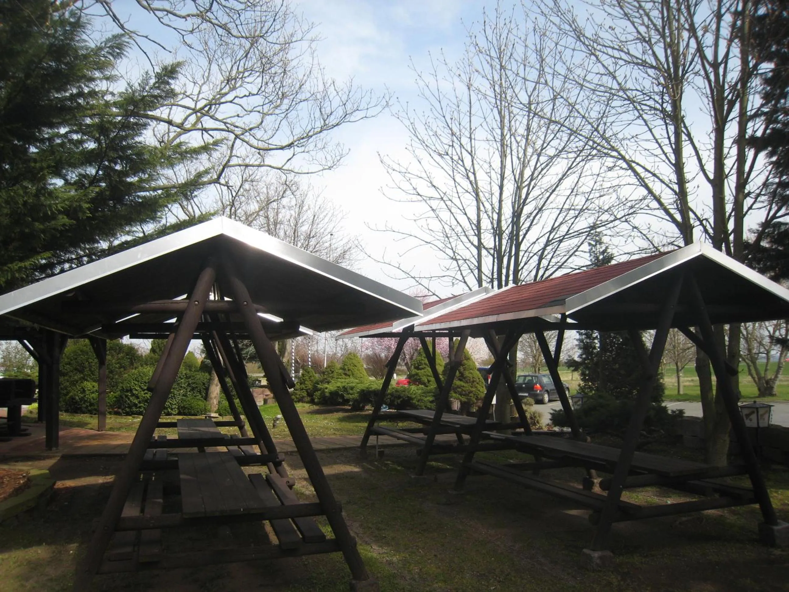 Garden view in Hotel Schöne Aussicht