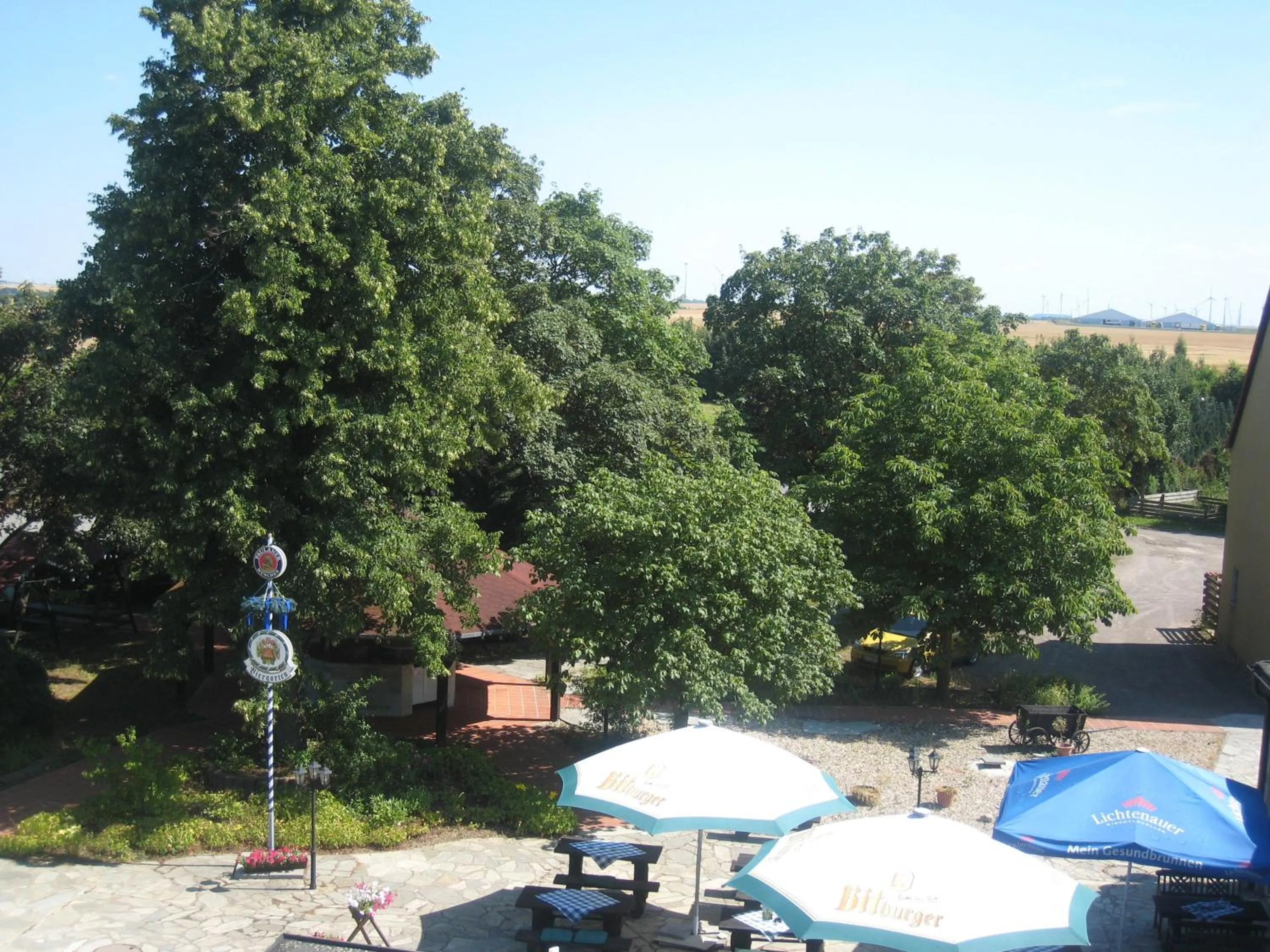 Bird's eye view in Hotel Schöne Aussicht