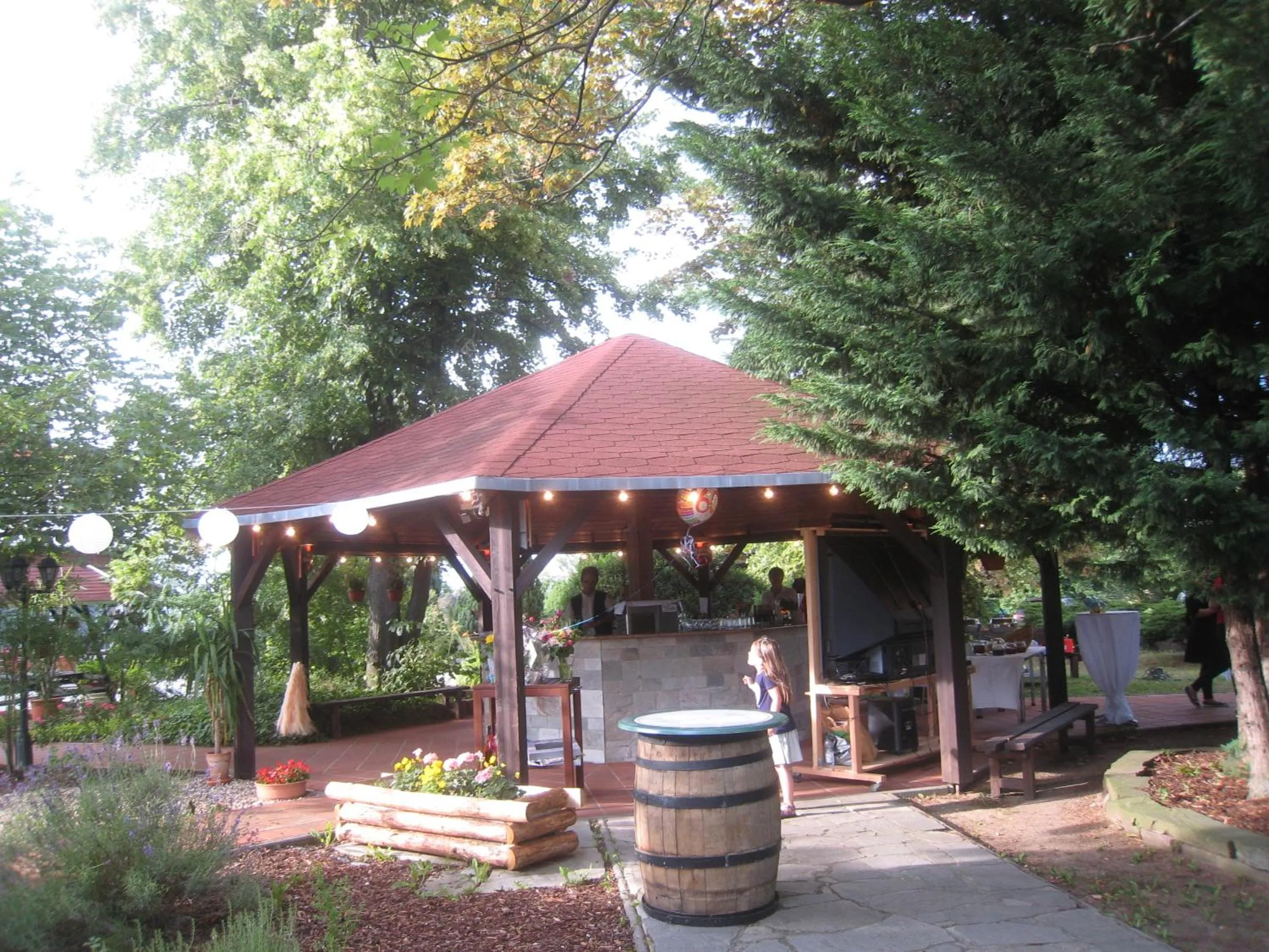 Patio in Hotel Schöne Aussicht