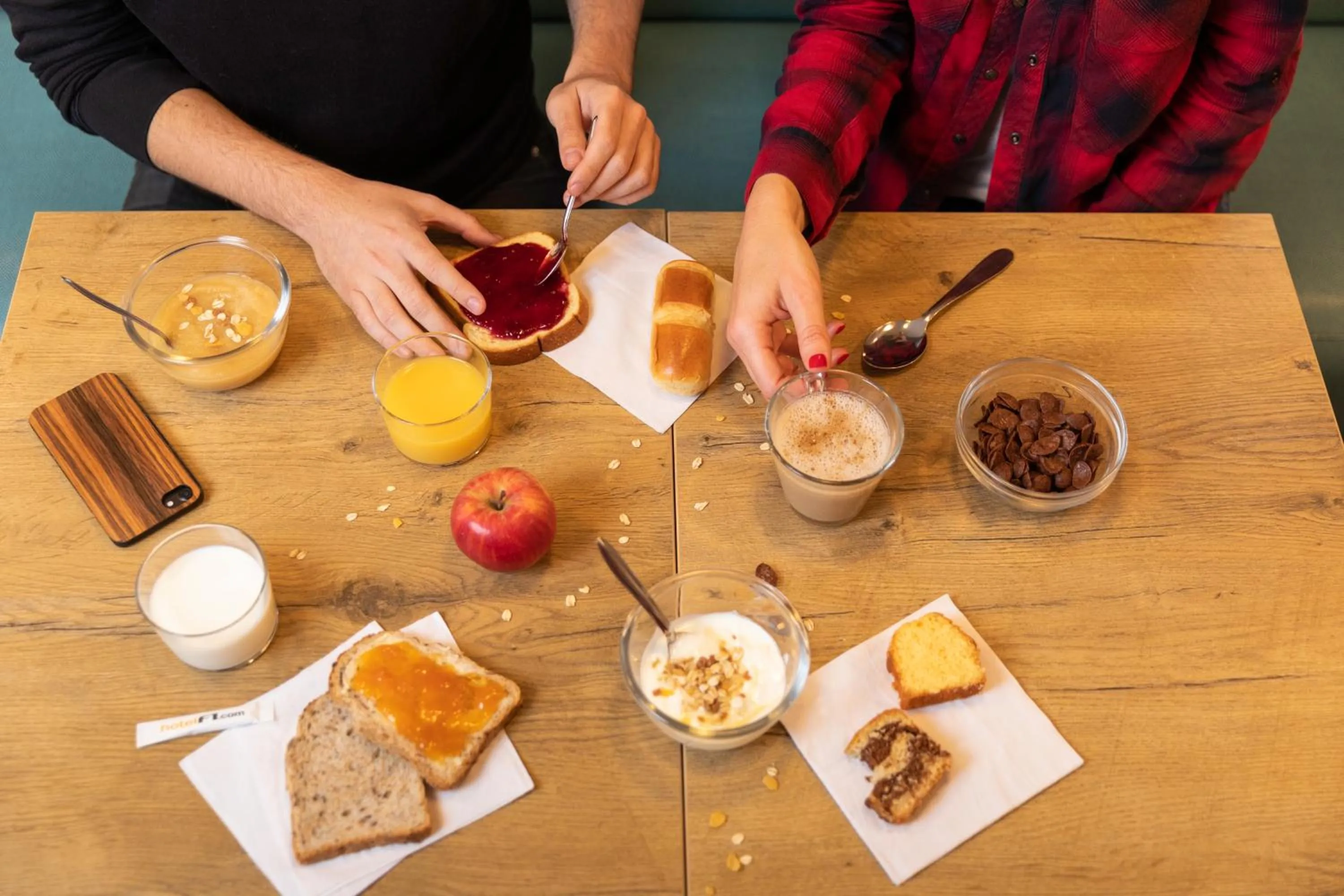 Food and drinks in hotelF1 Saint Nazaire La Baule