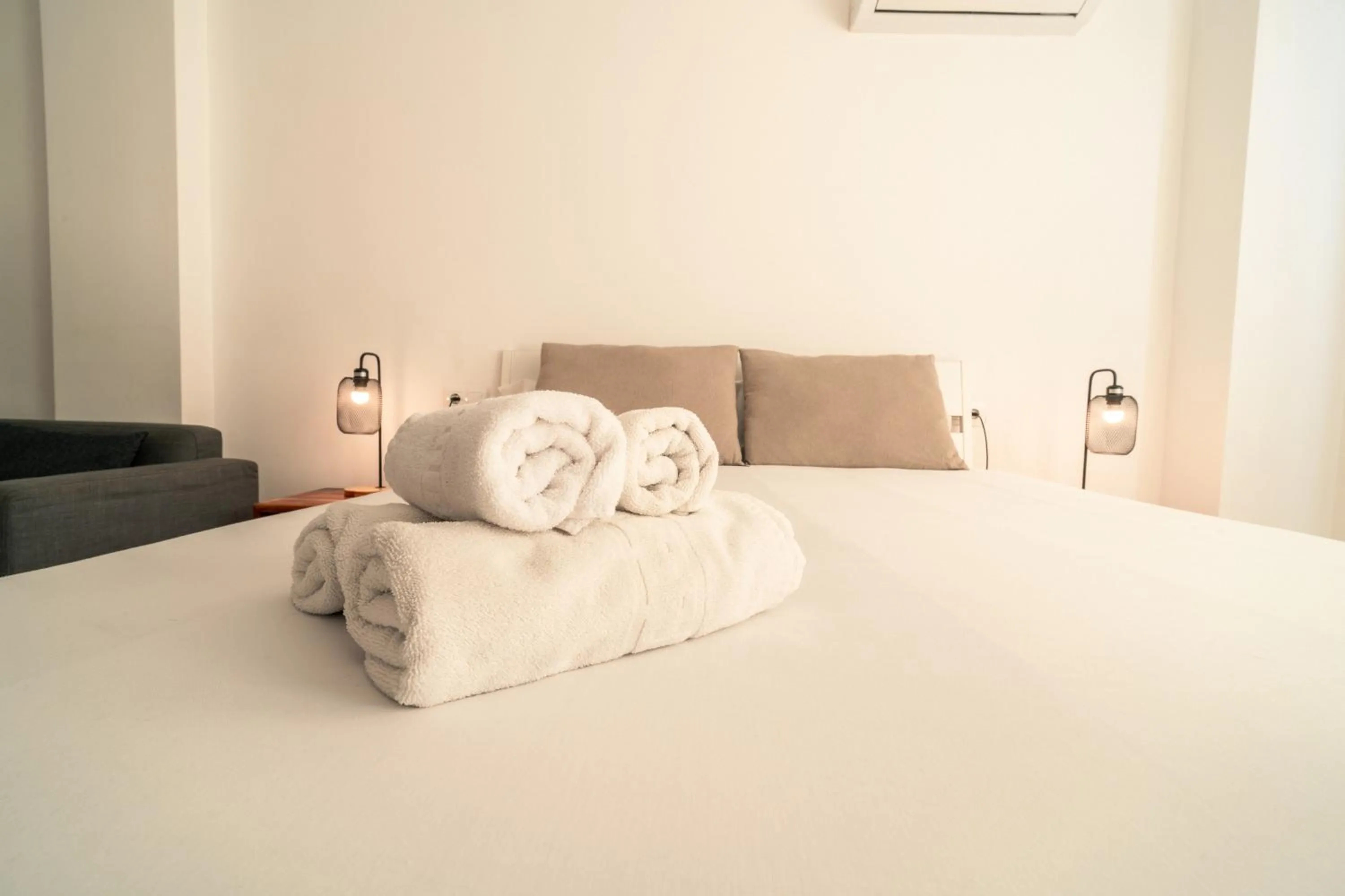 Bed in Apartamentos Avanel