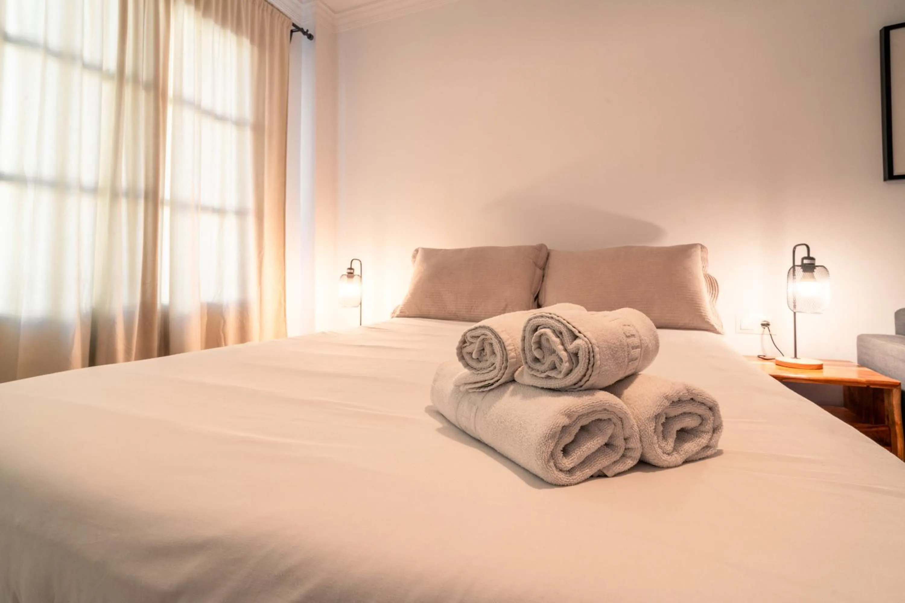 Bed in Apartamentos Avanel