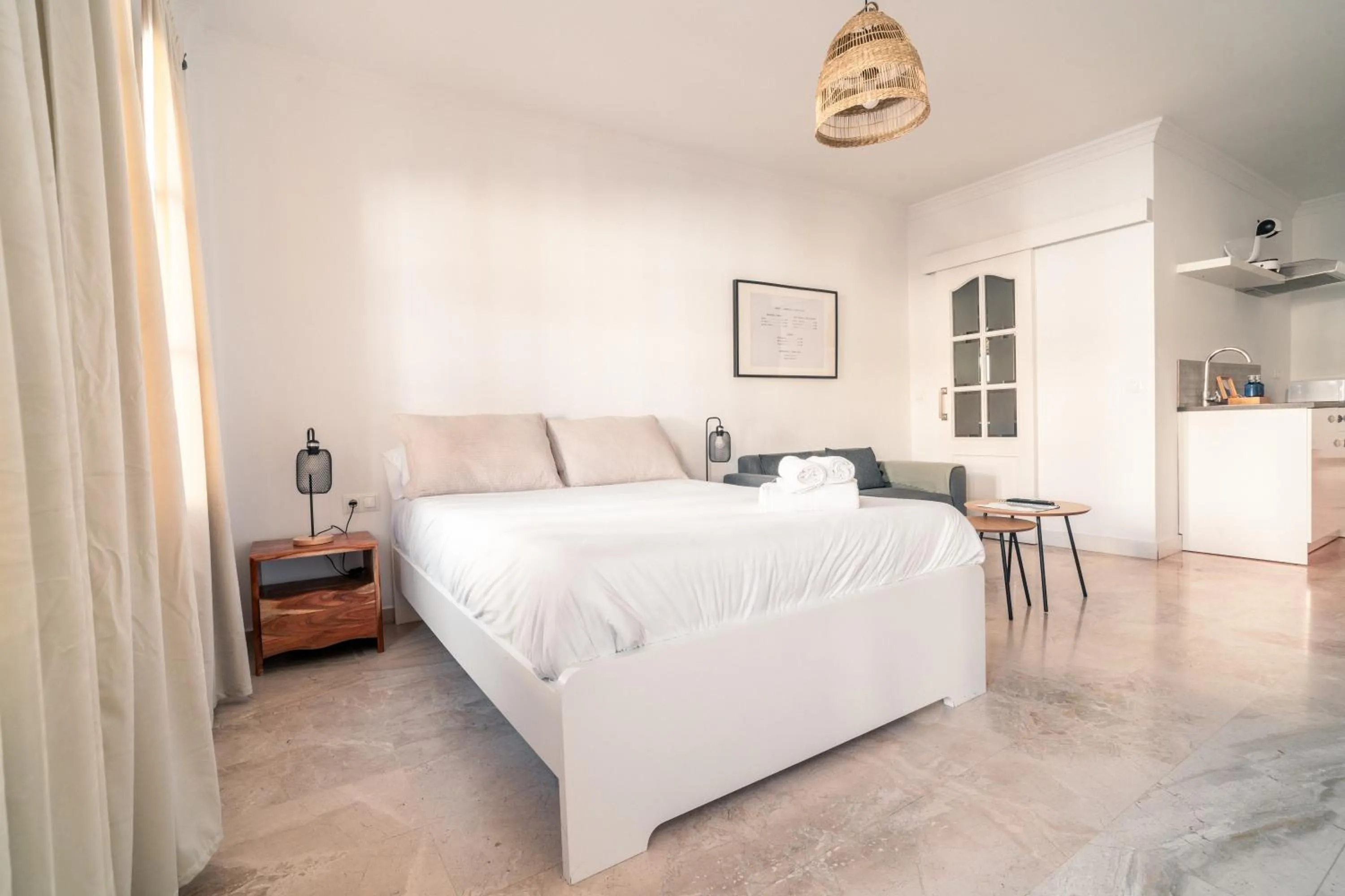 Bed in Apartamentos Avanel