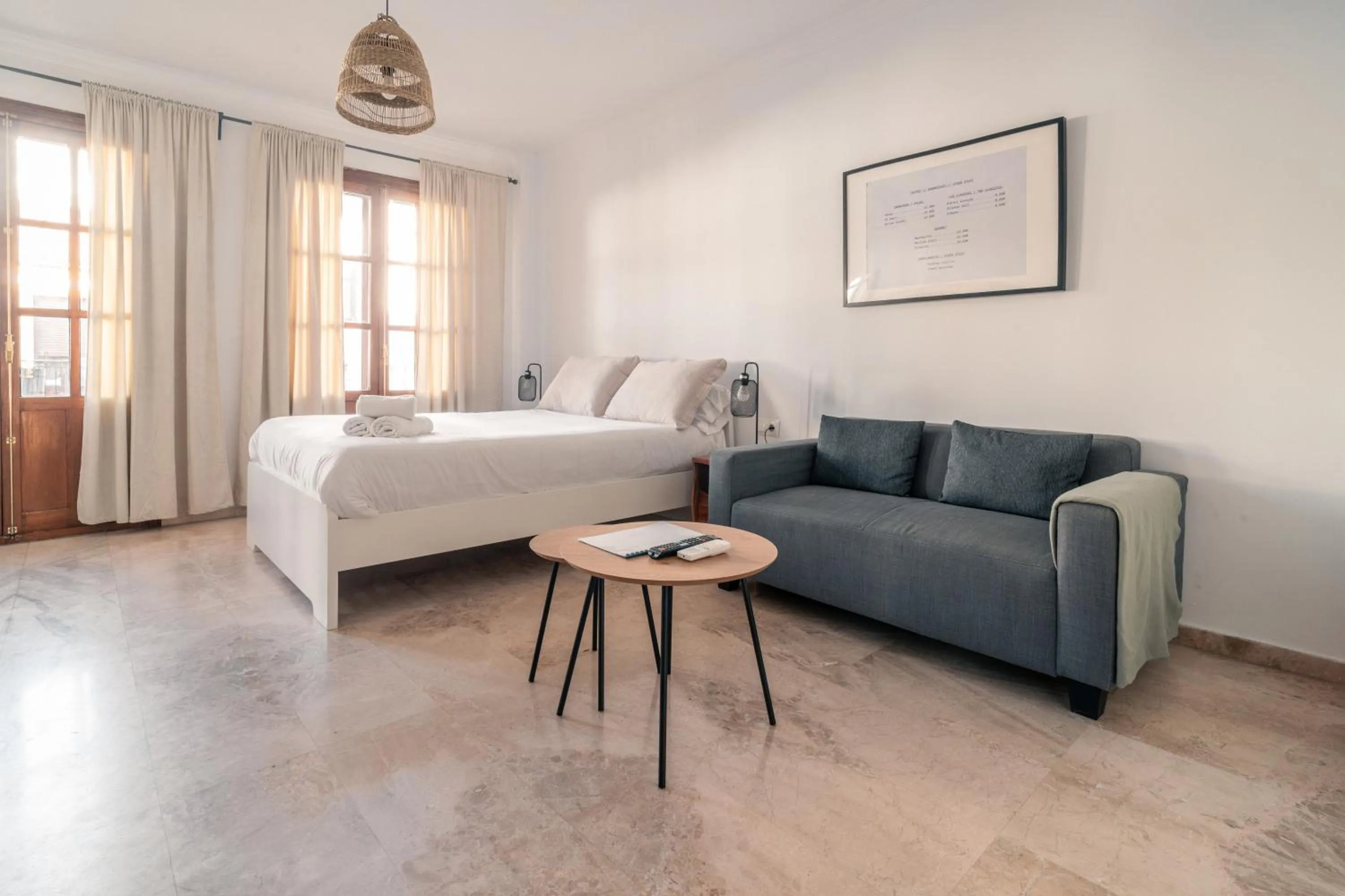 Bed in Apartamentos Avanel