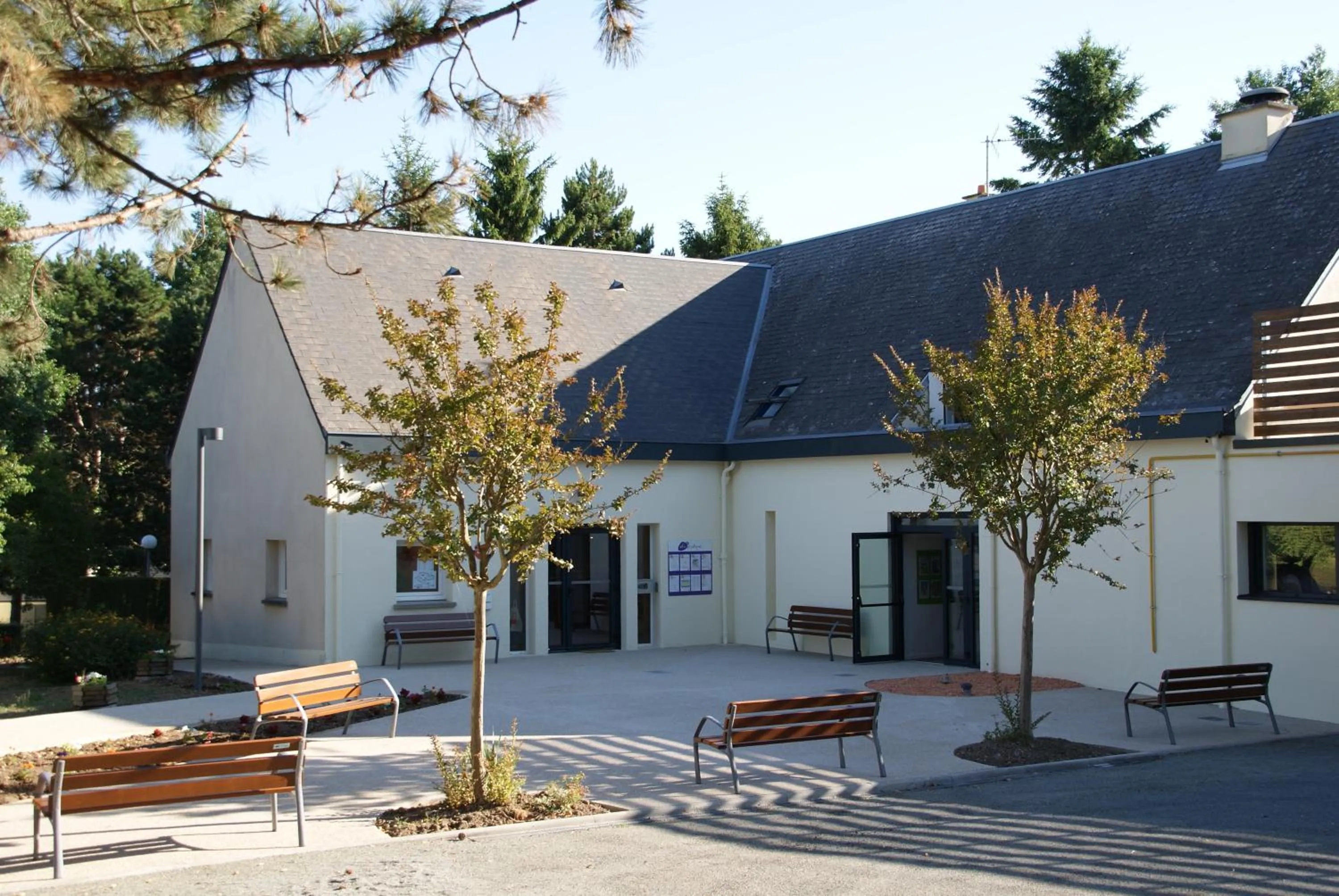 Facade/entrance in VVF Amboise Les Châteaux de la Loire