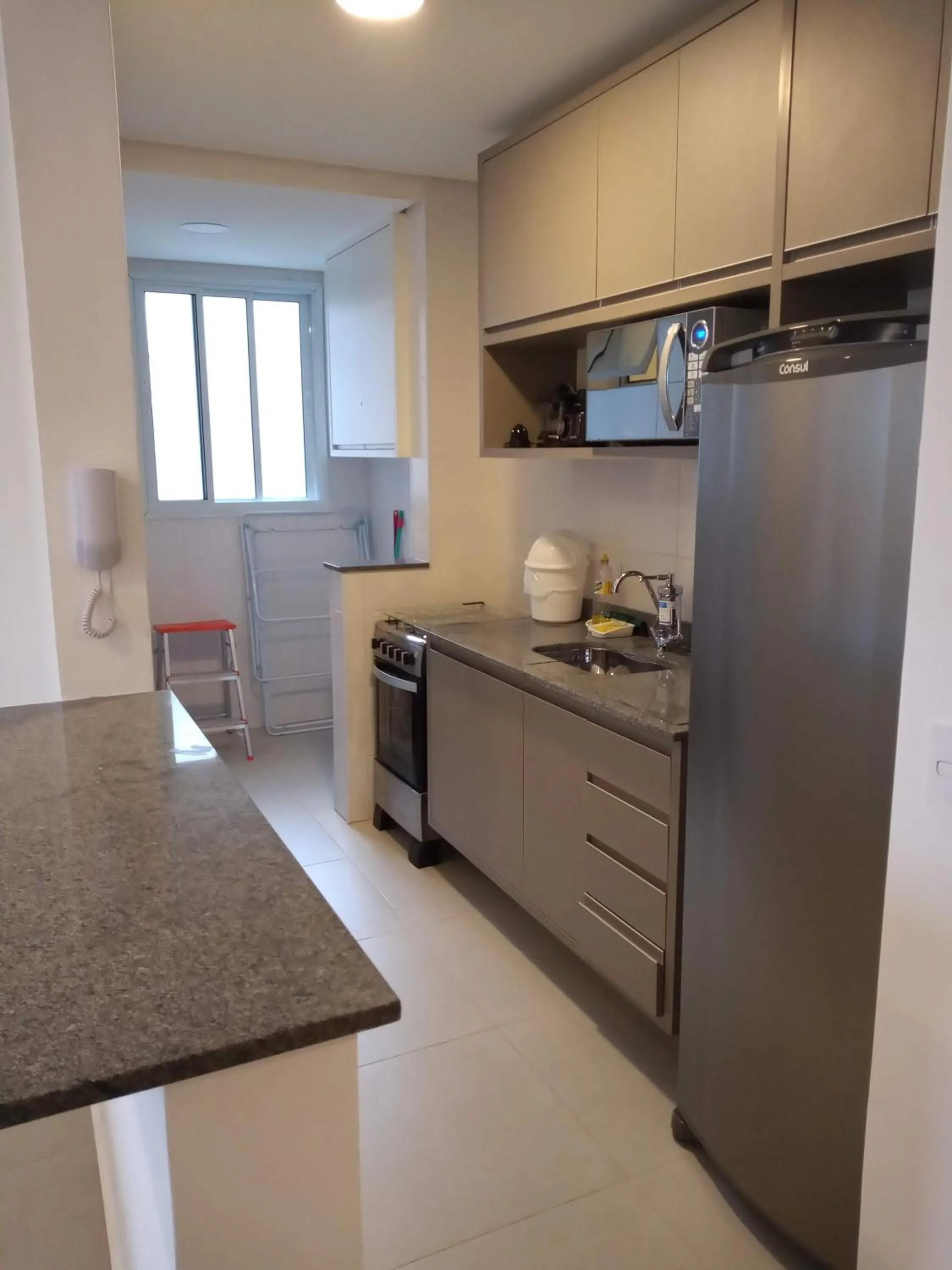 Kitchen or kitchenette in Jardim das Palmeiras II - Multipropriedade