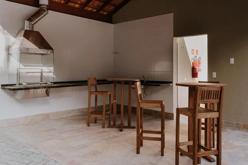 BBQ facilities in Jardim das Palmeiras II - Multipropriedade