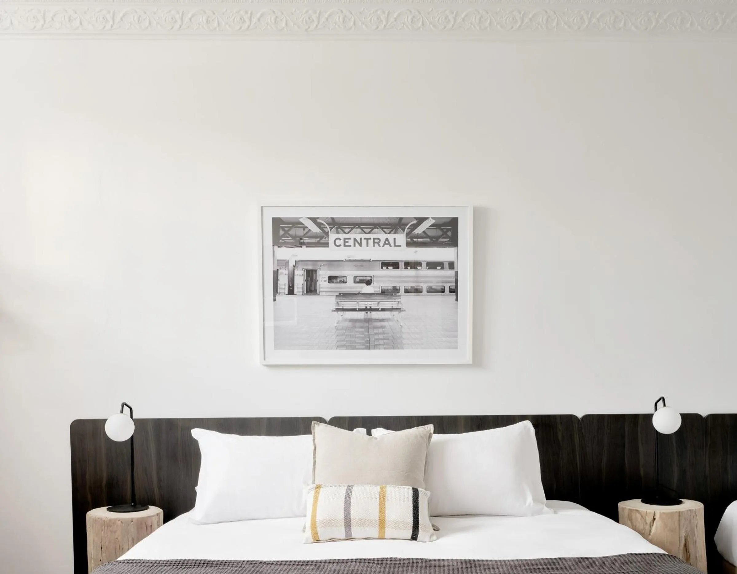 Bed in Dunkirk Hotel Pyrmont