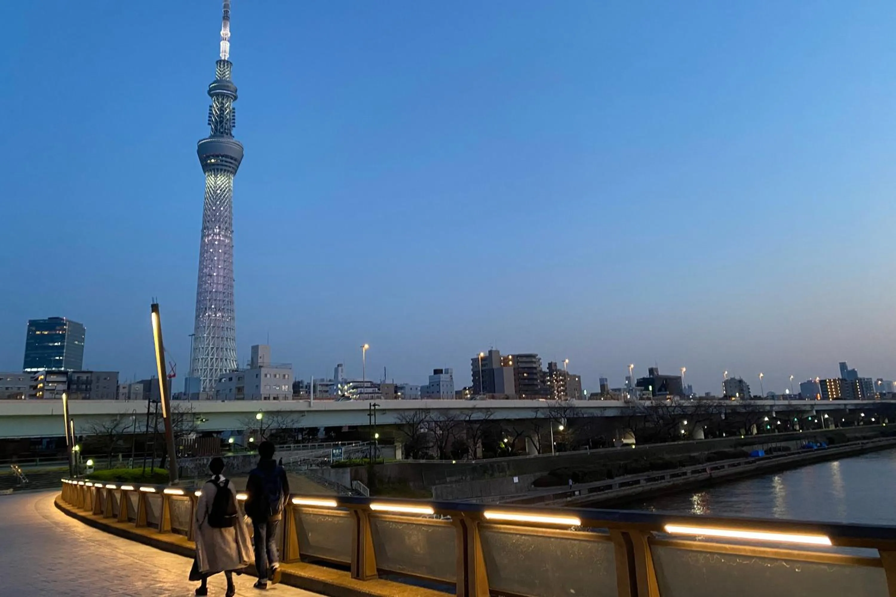 Nearby landmark in TOE LIBRARY Tokyo Asakusa