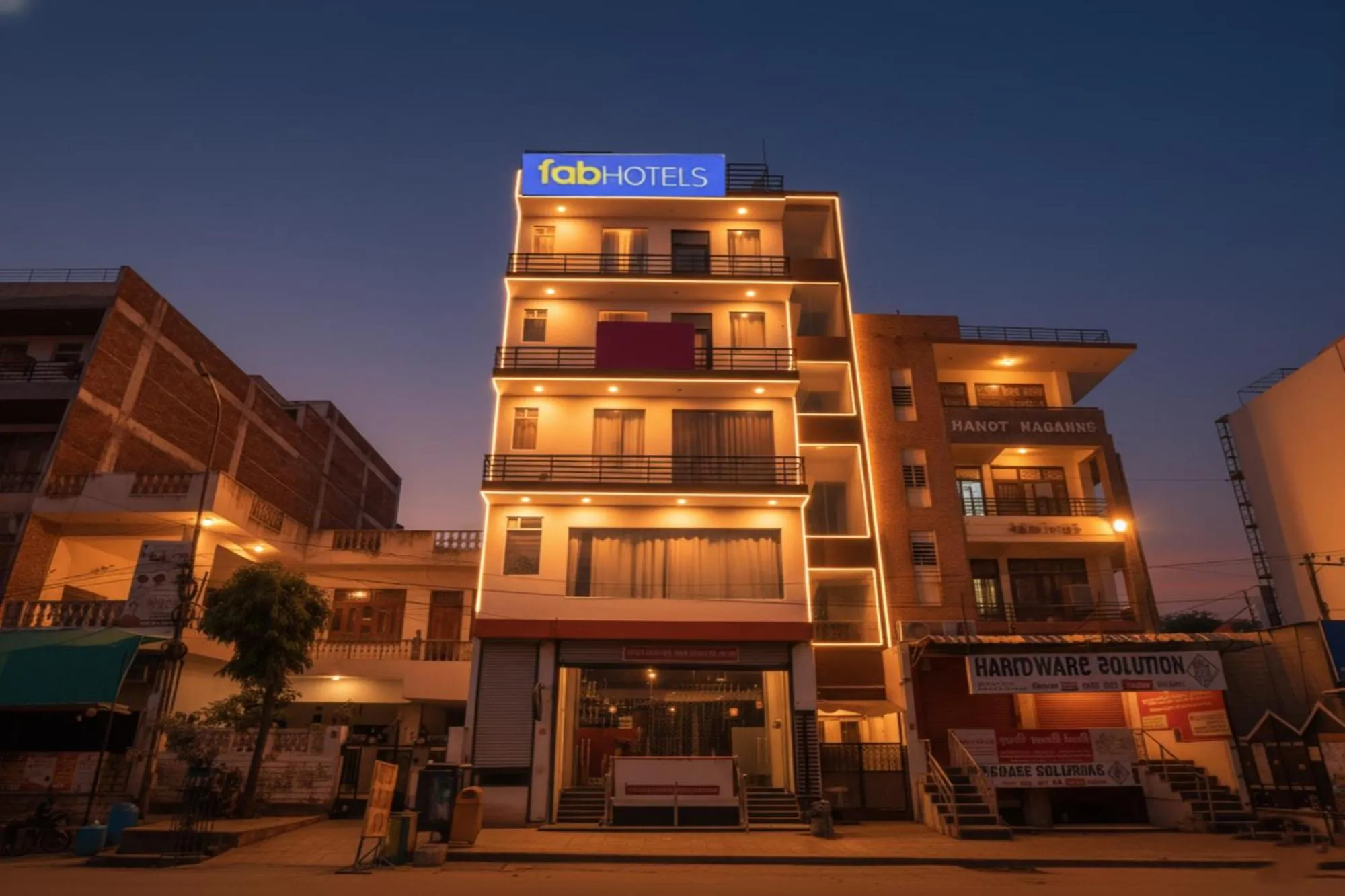 Property building in FabHotel Grand Capitol