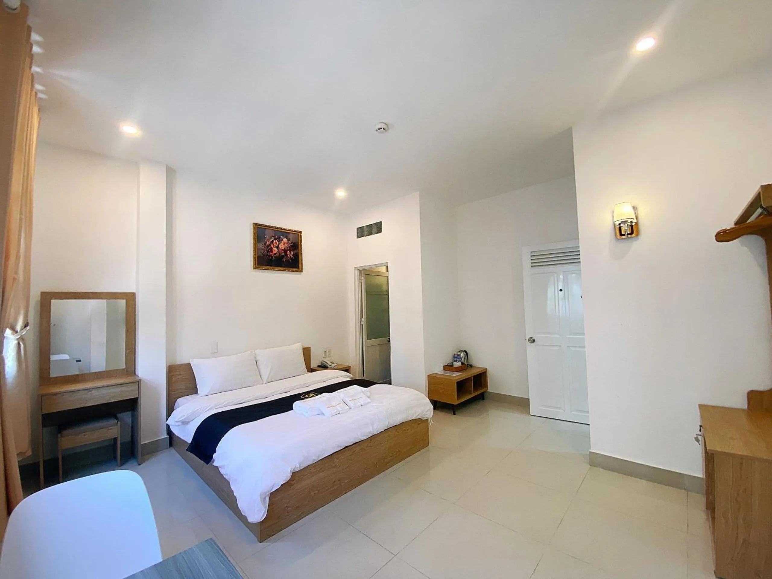 City view, Bed in Dalat Joy Hotel