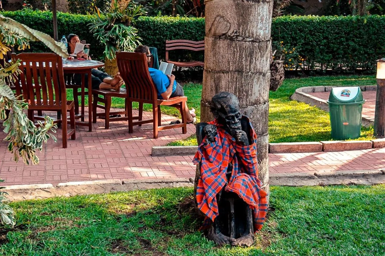 Garden in New Charity Hotel International