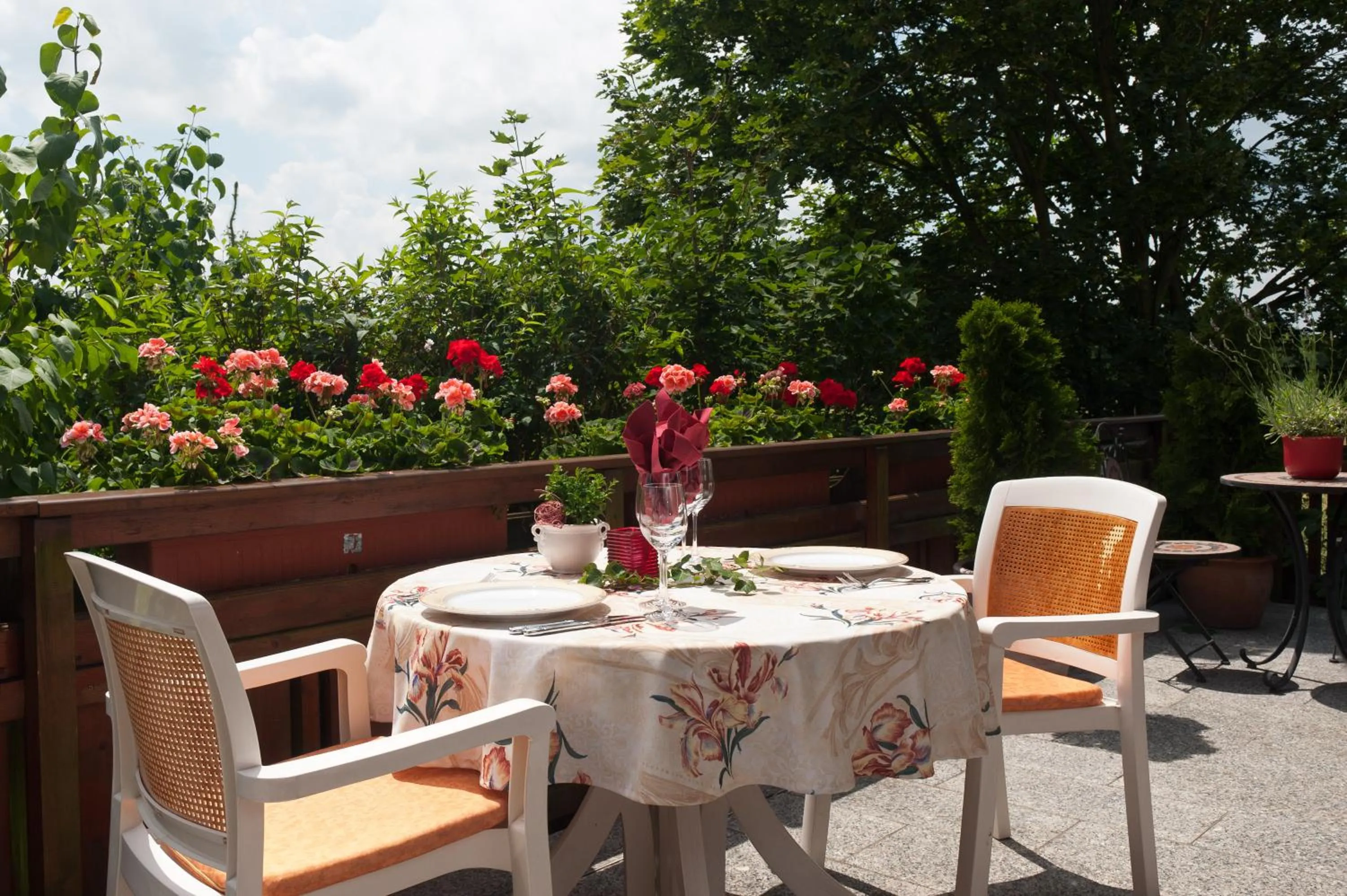 View (from property/room) in Sindersdorfer Hof