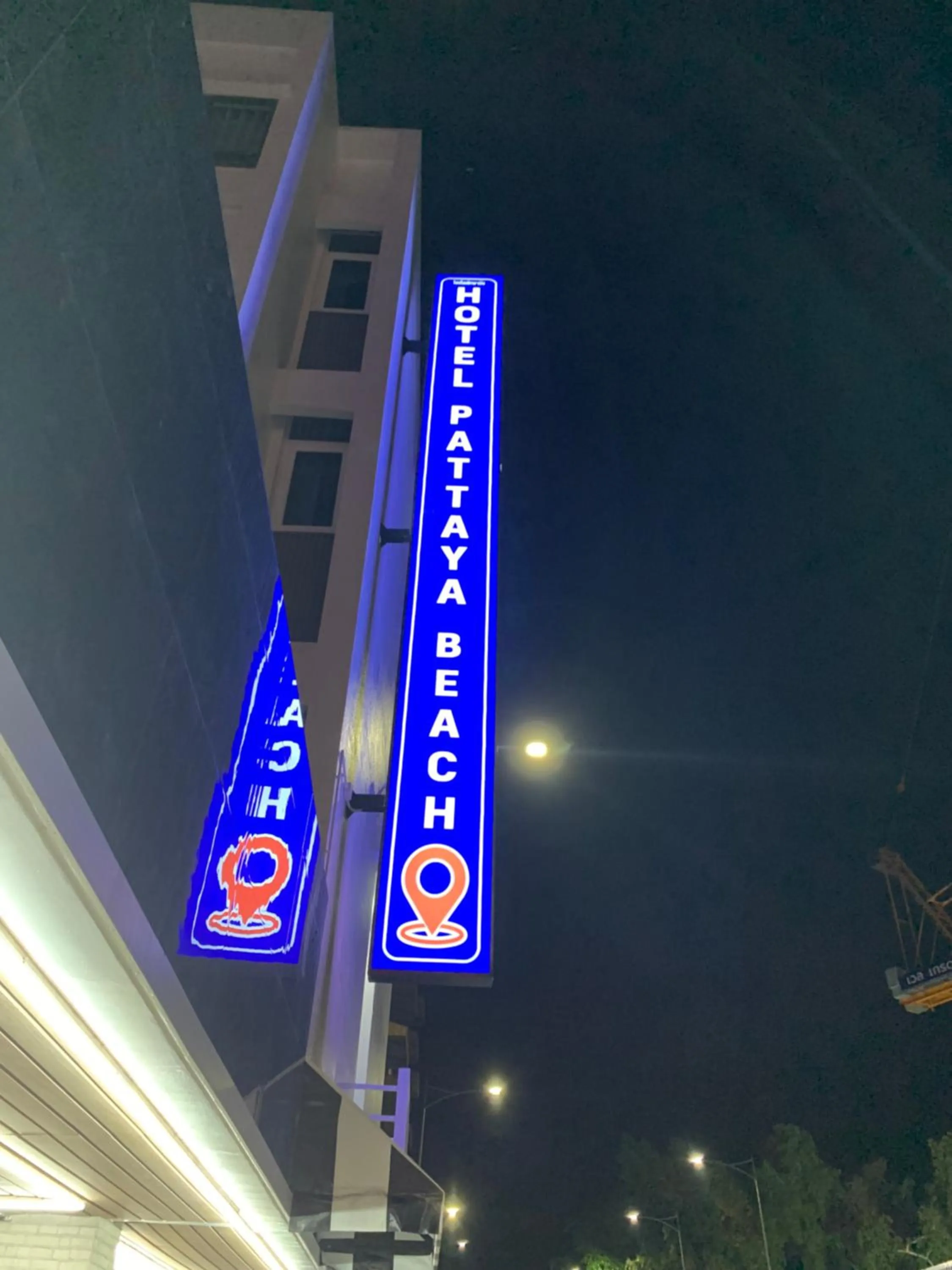 Facade/entrance in Hotel Pattaya Beach