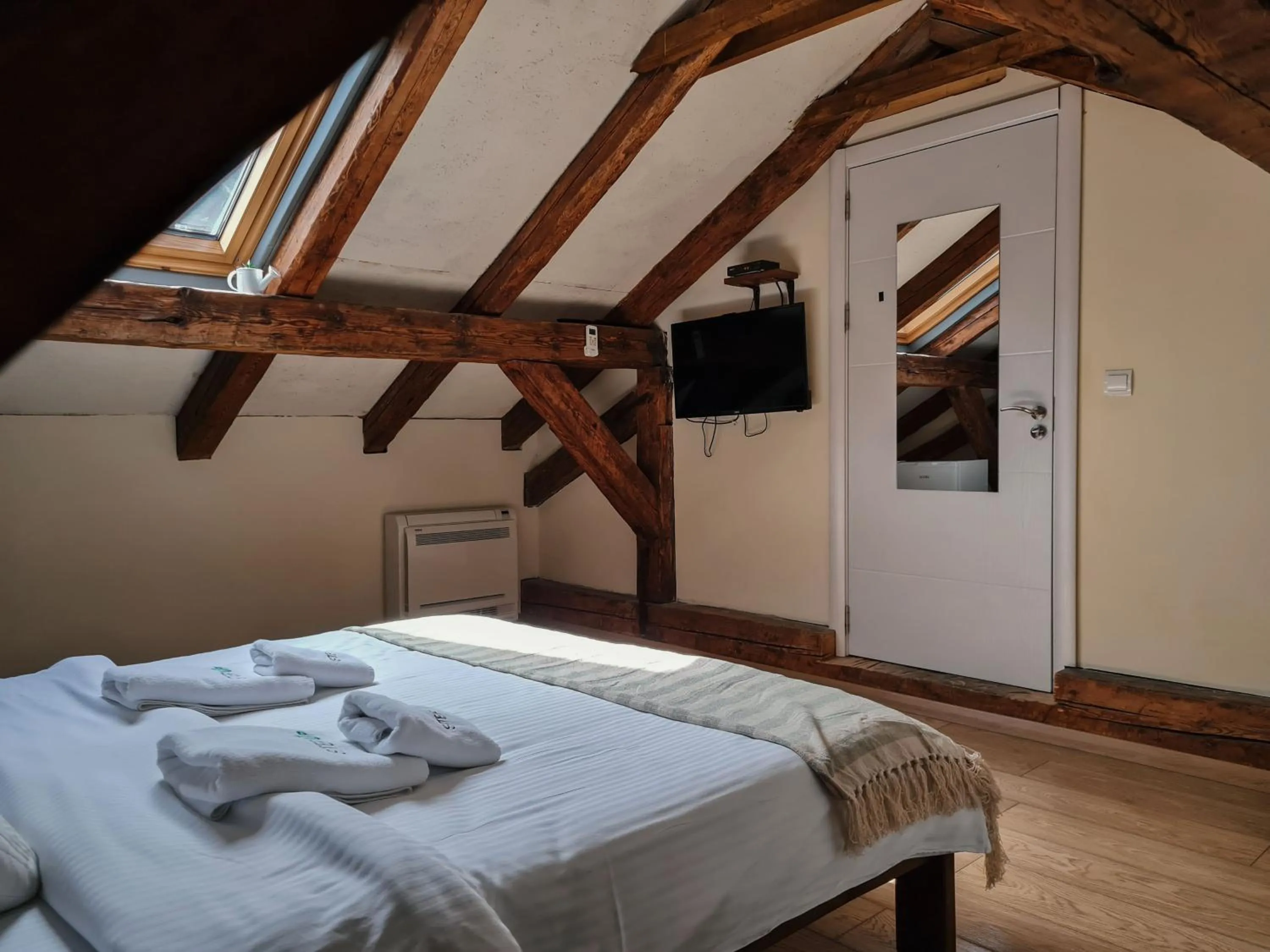 Bed in Step to Kotor bay Guesthouse