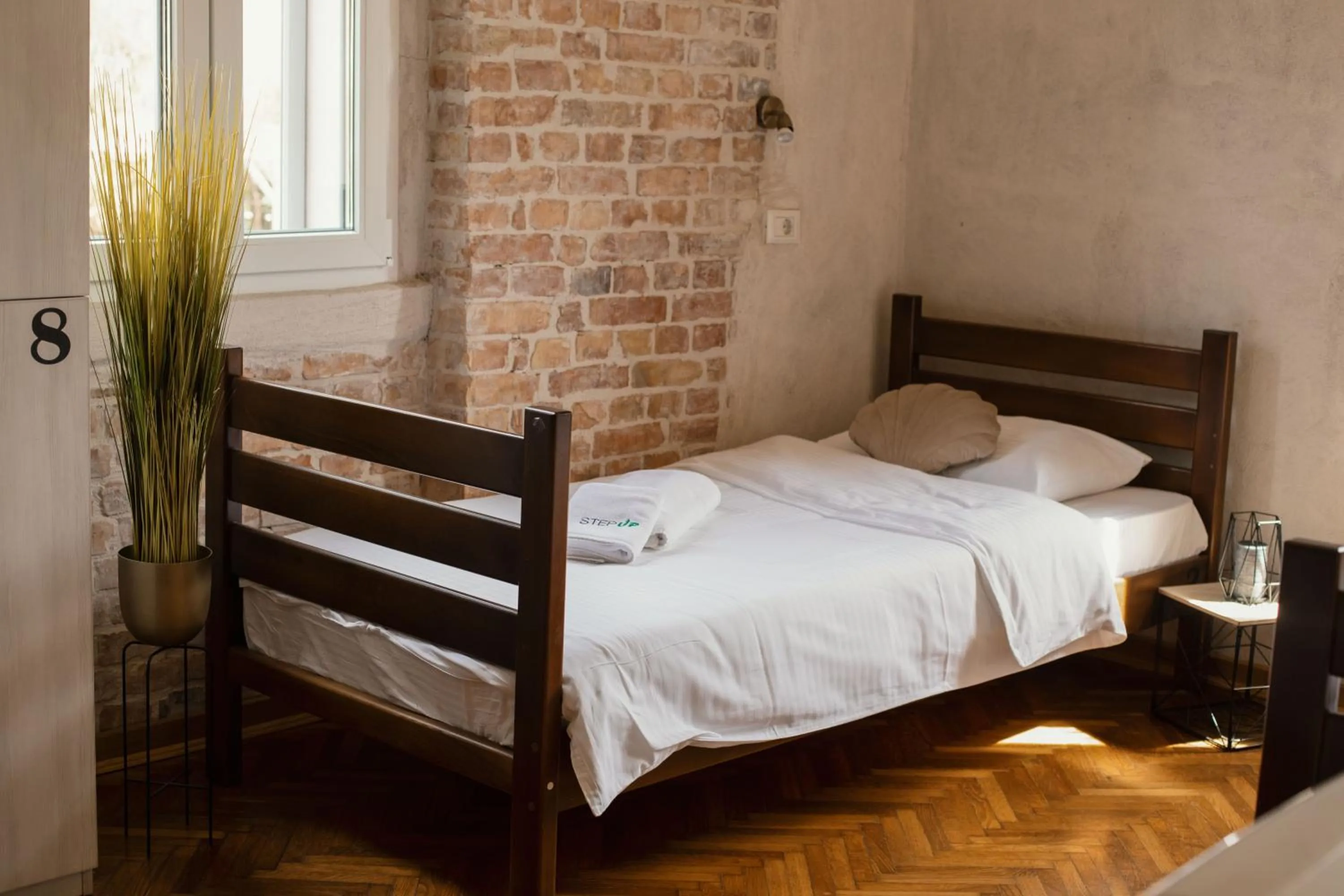 Bed in Step to Kotor bay Guesthouse