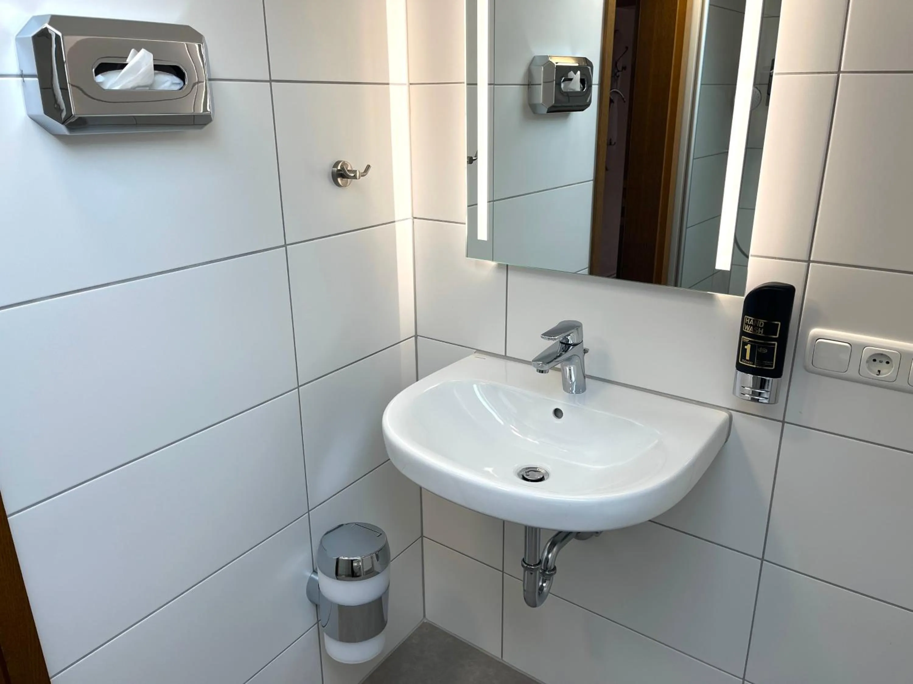 Shower in Gästehaus Forggensee