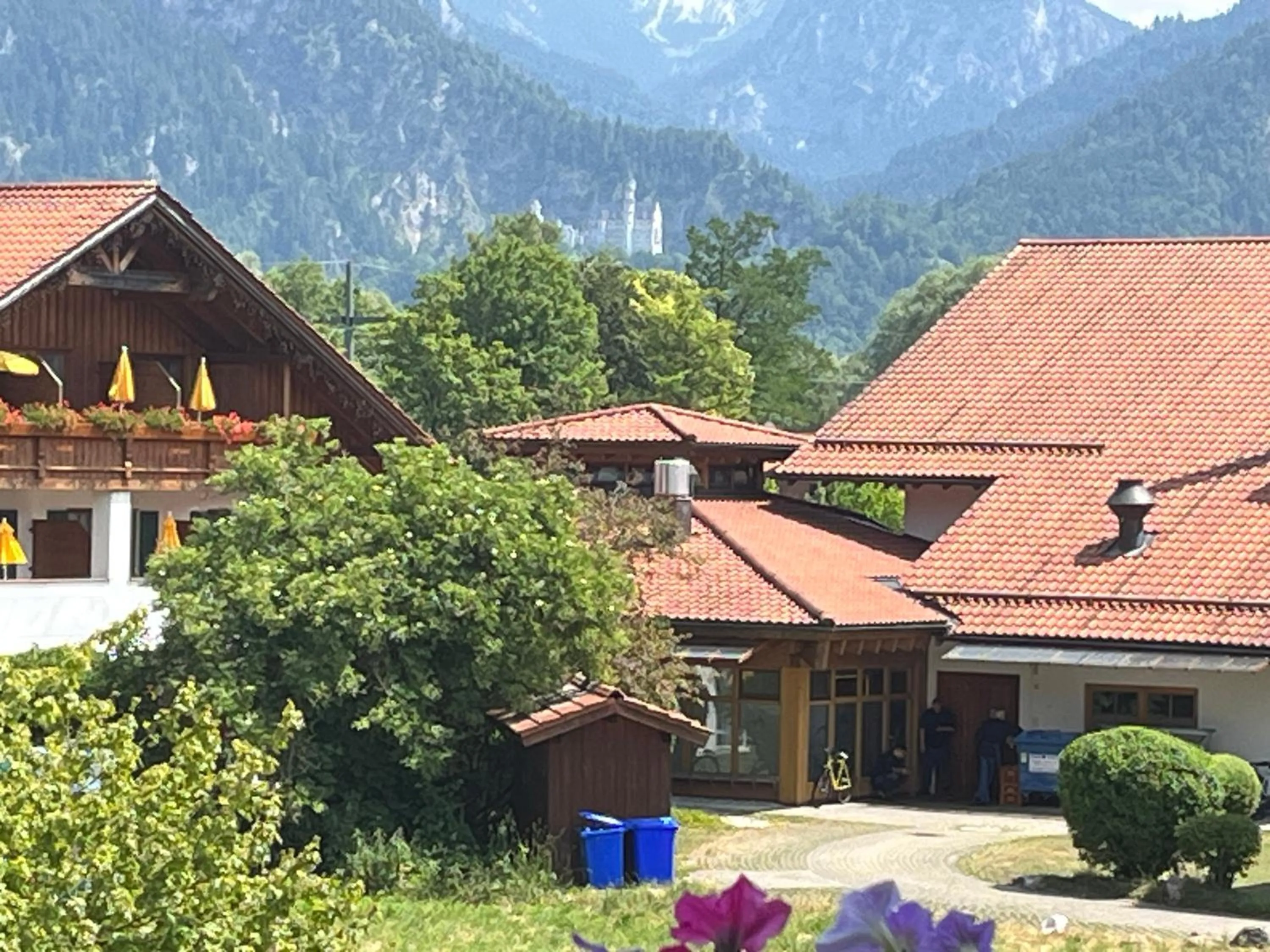 View (from property/room) in Gästehaus Forggensee