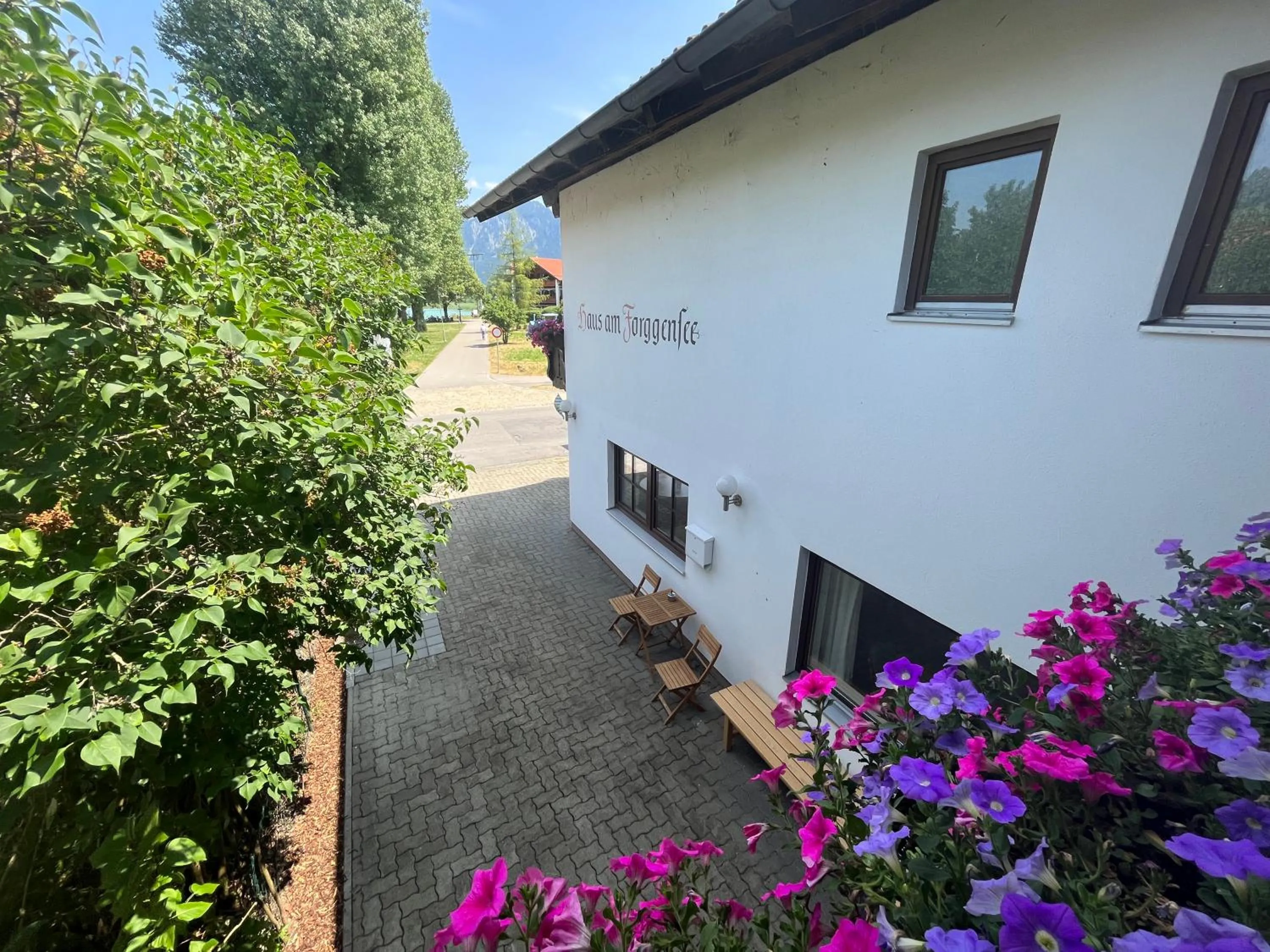 View (from property/room) in Gästehaus Forggensee