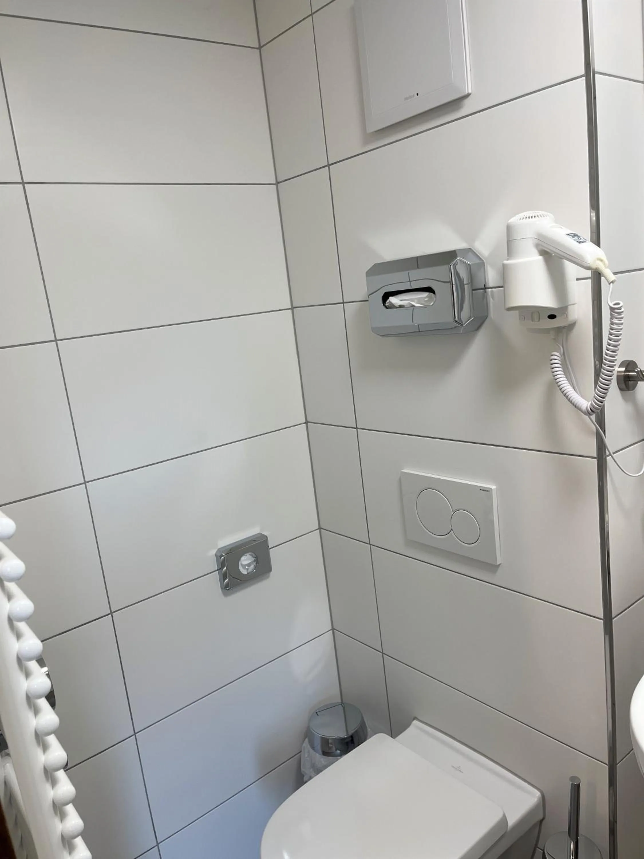 Bathroom in Gästehaus Forggensee