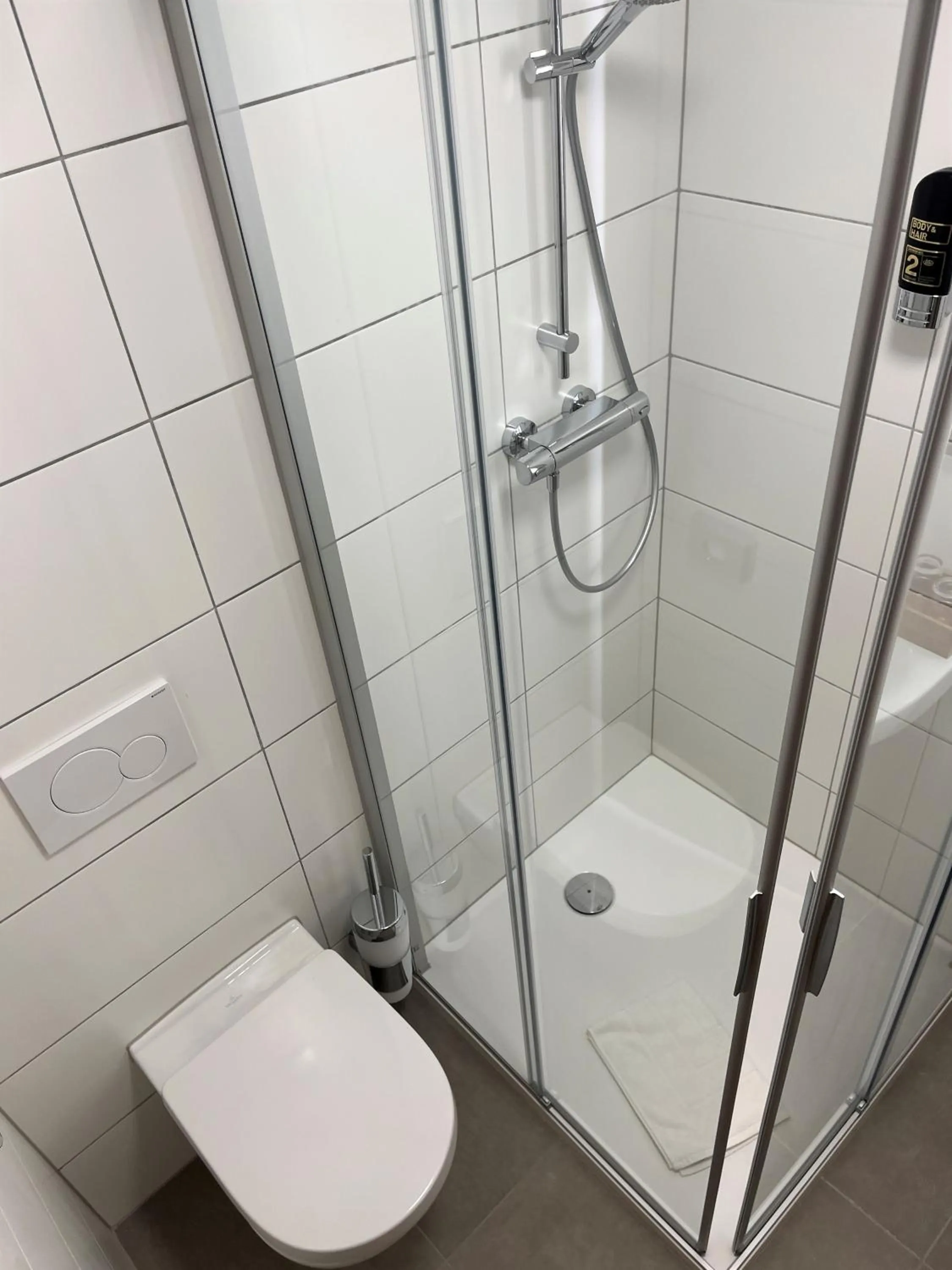 Bathroom in Gästehaus Forggensee