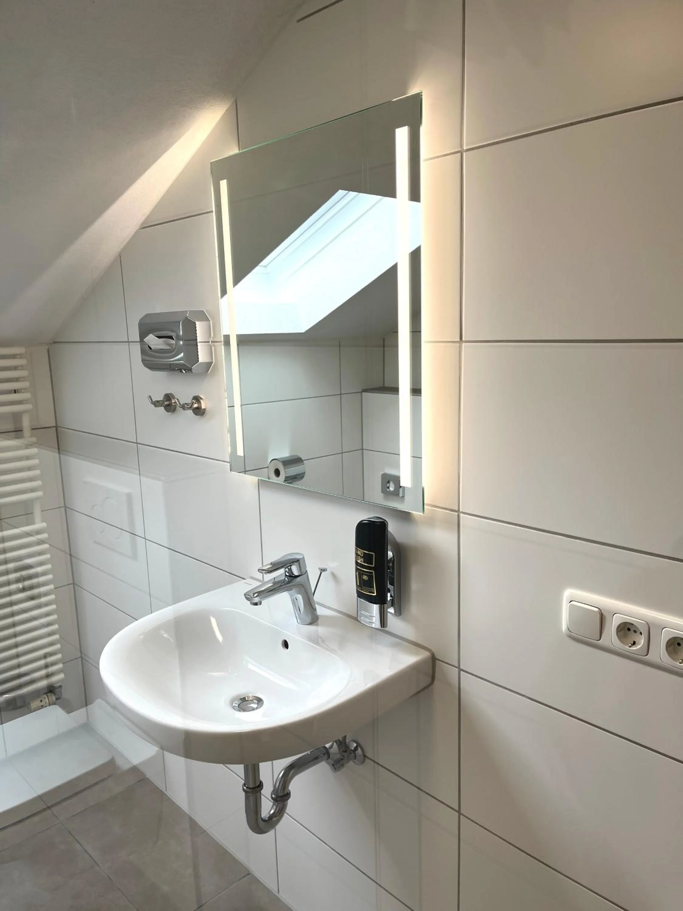 Shower in Gästehaus Forggensee