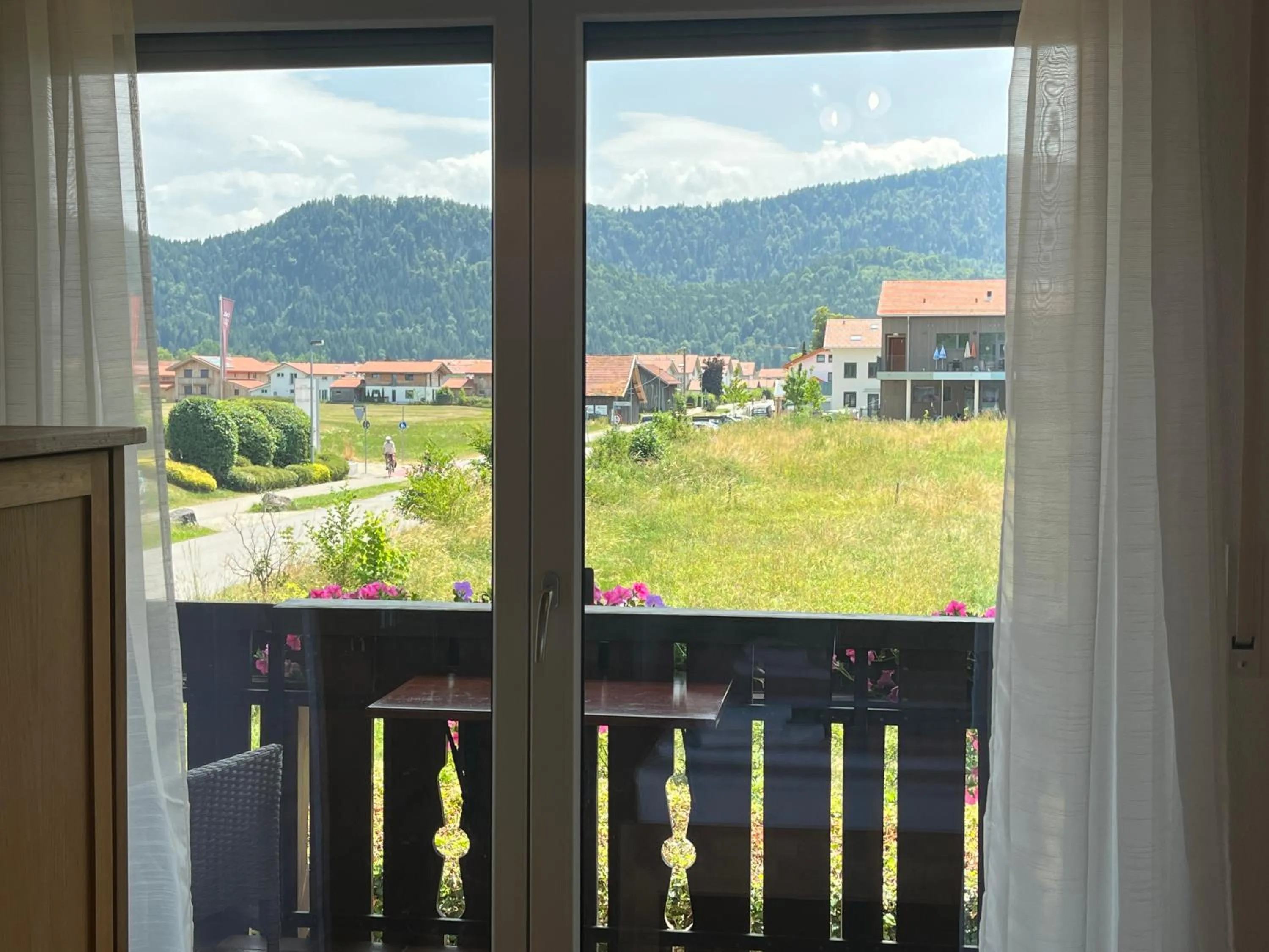 View (from property/room) in Gästehaus Forggensee