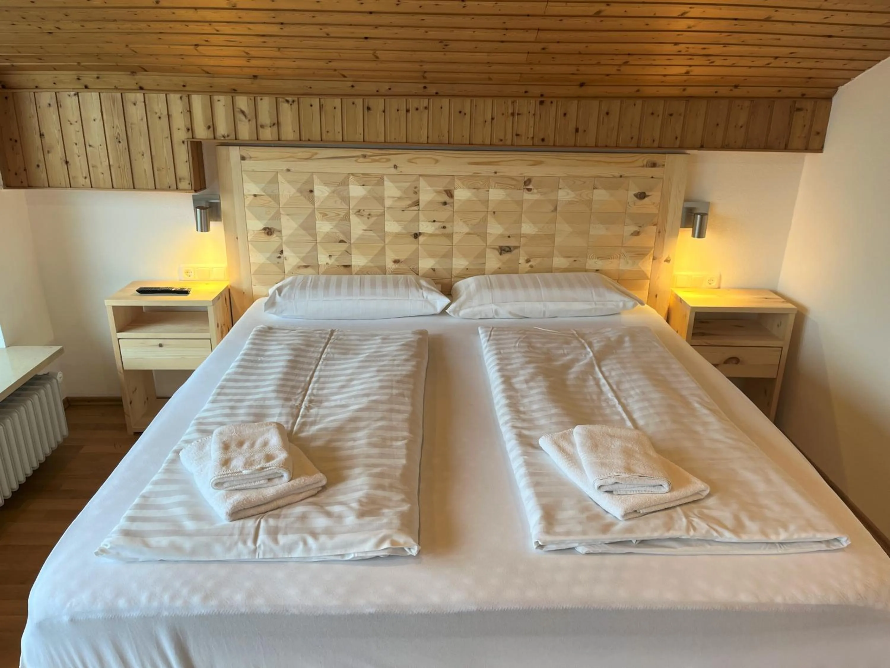 Bed in Gästehaus Forggensee