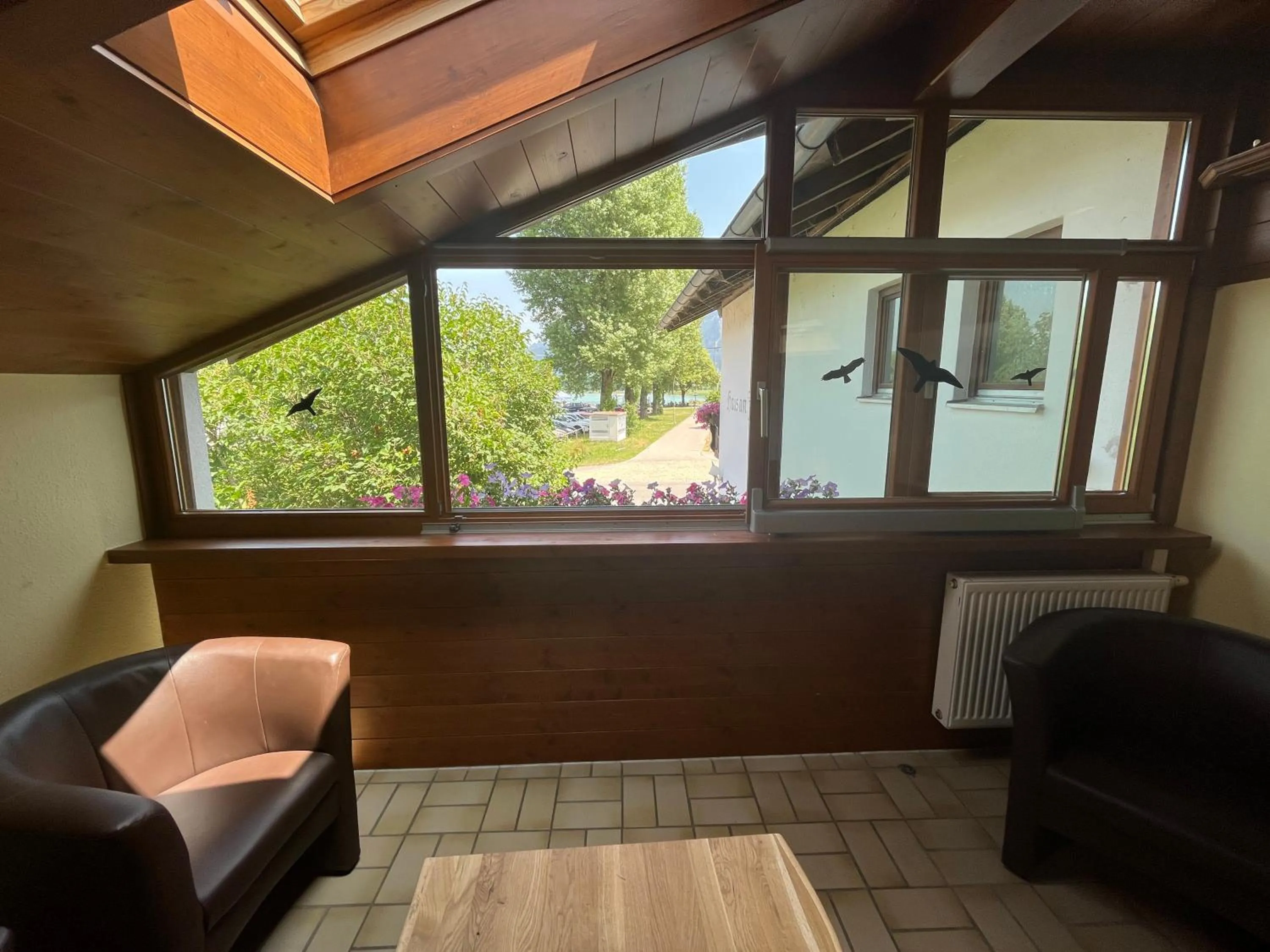 Living room in Gästehaus Forggensee