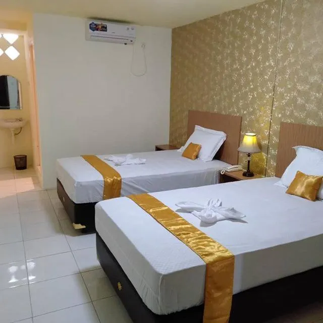 Bed in Votel Hotel De'Pratnya Kediri