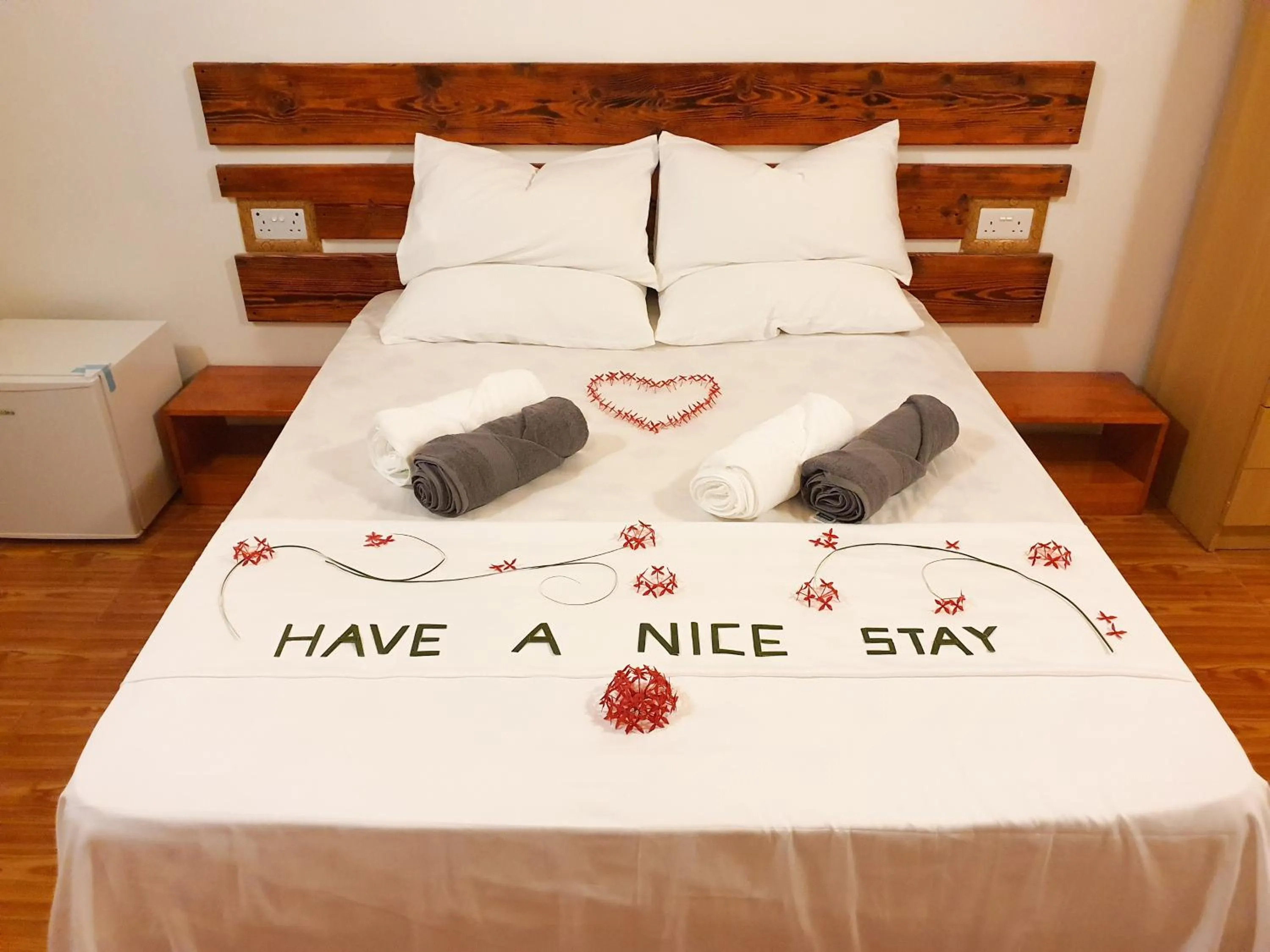 Bed in Thoddoo Island Life