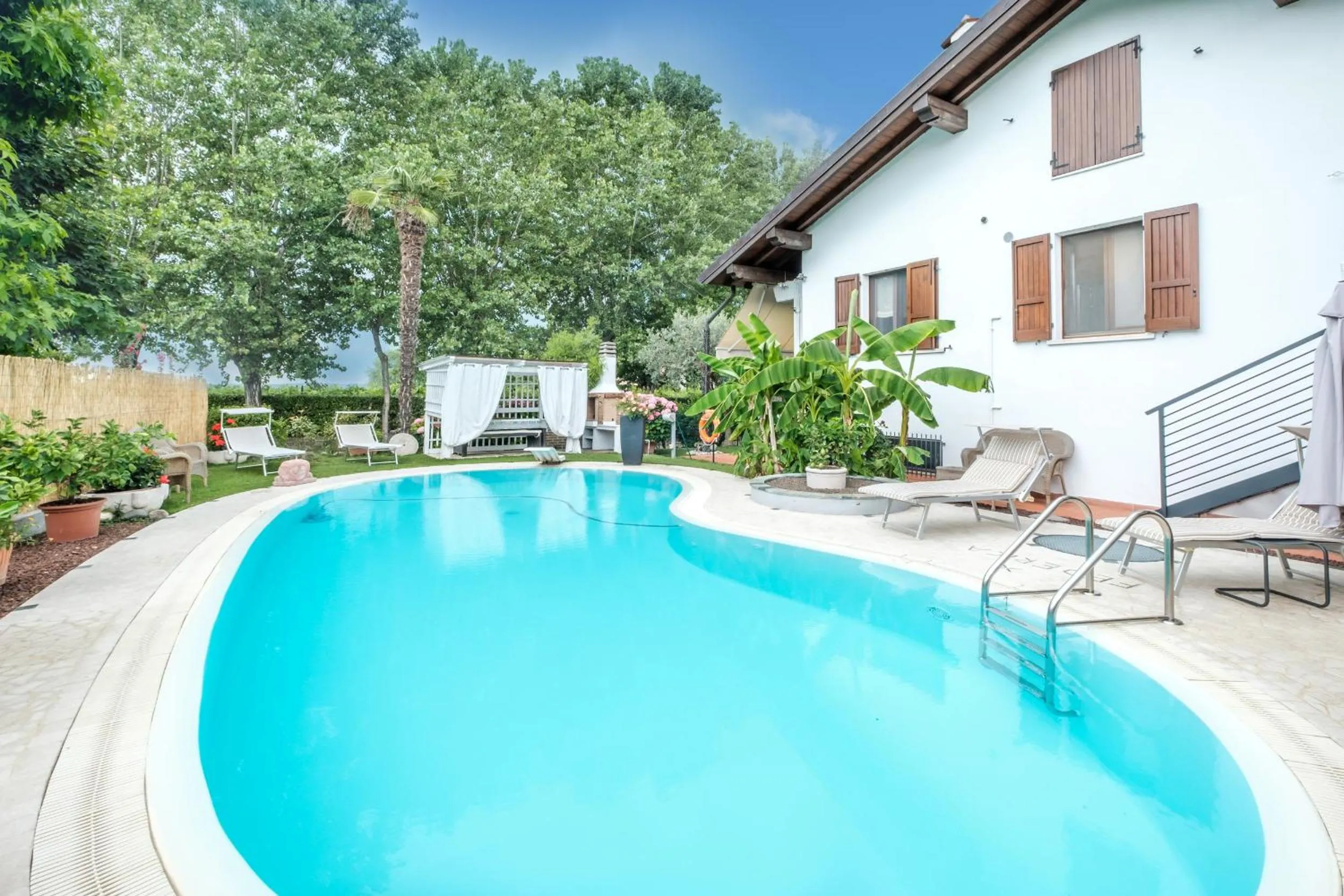 Patio in B&B Casa Gaia - Sirmione