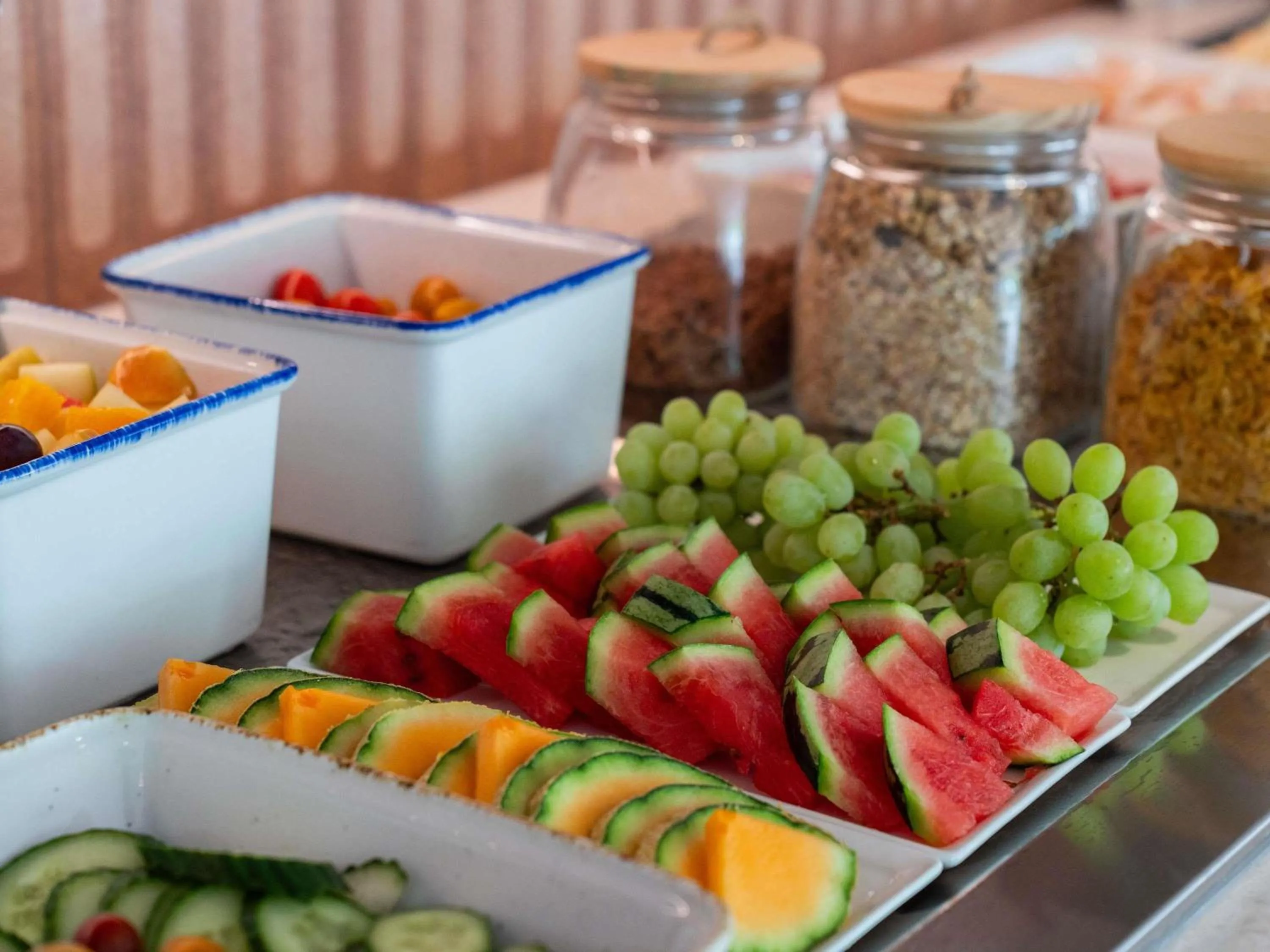 Breakfast in ibis budget Marne la Vallée Val d'Europe