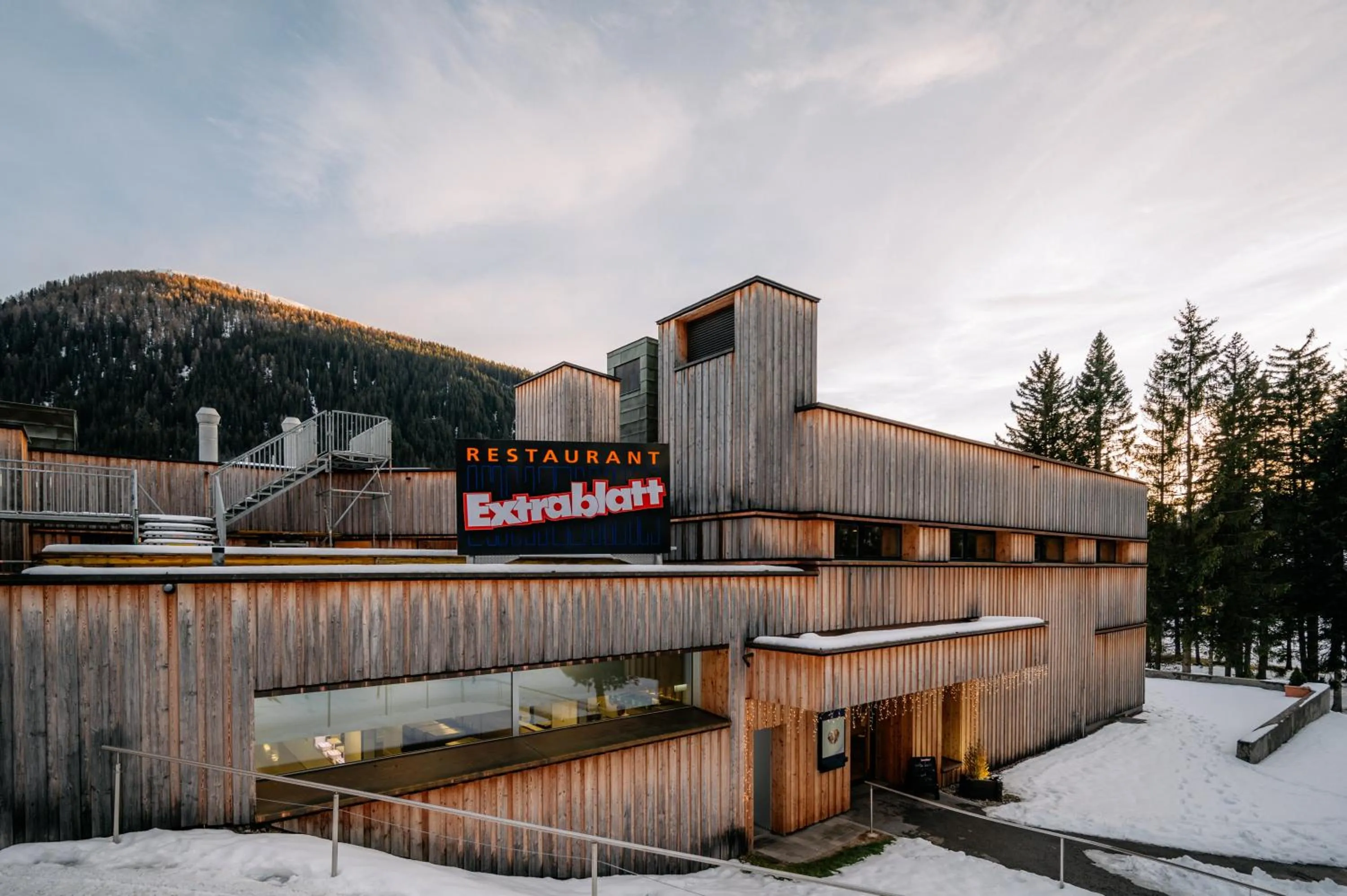 Restaurant/places to eat in Kongress Hotel Davos