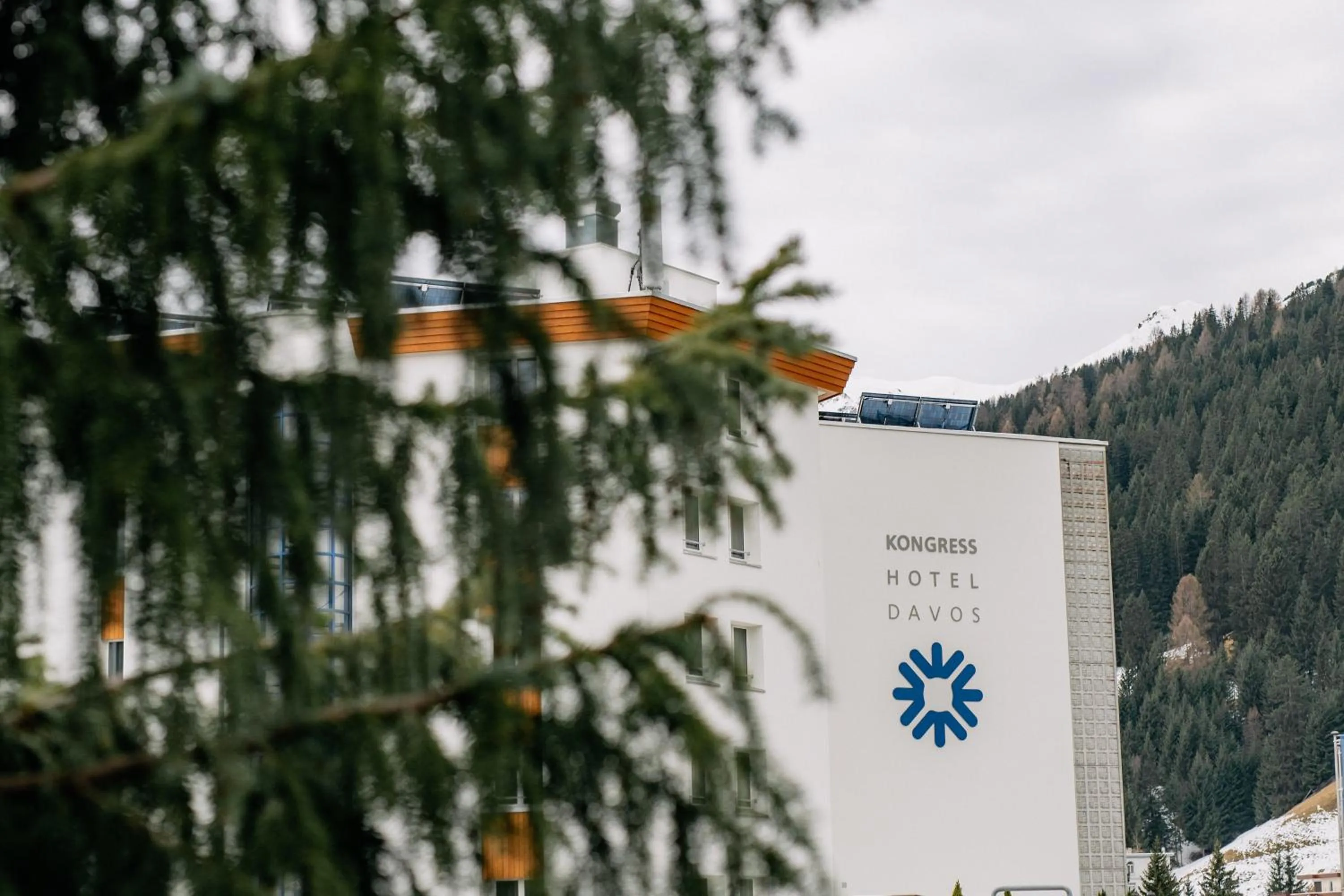 Property building in Kongress Hotel Davos