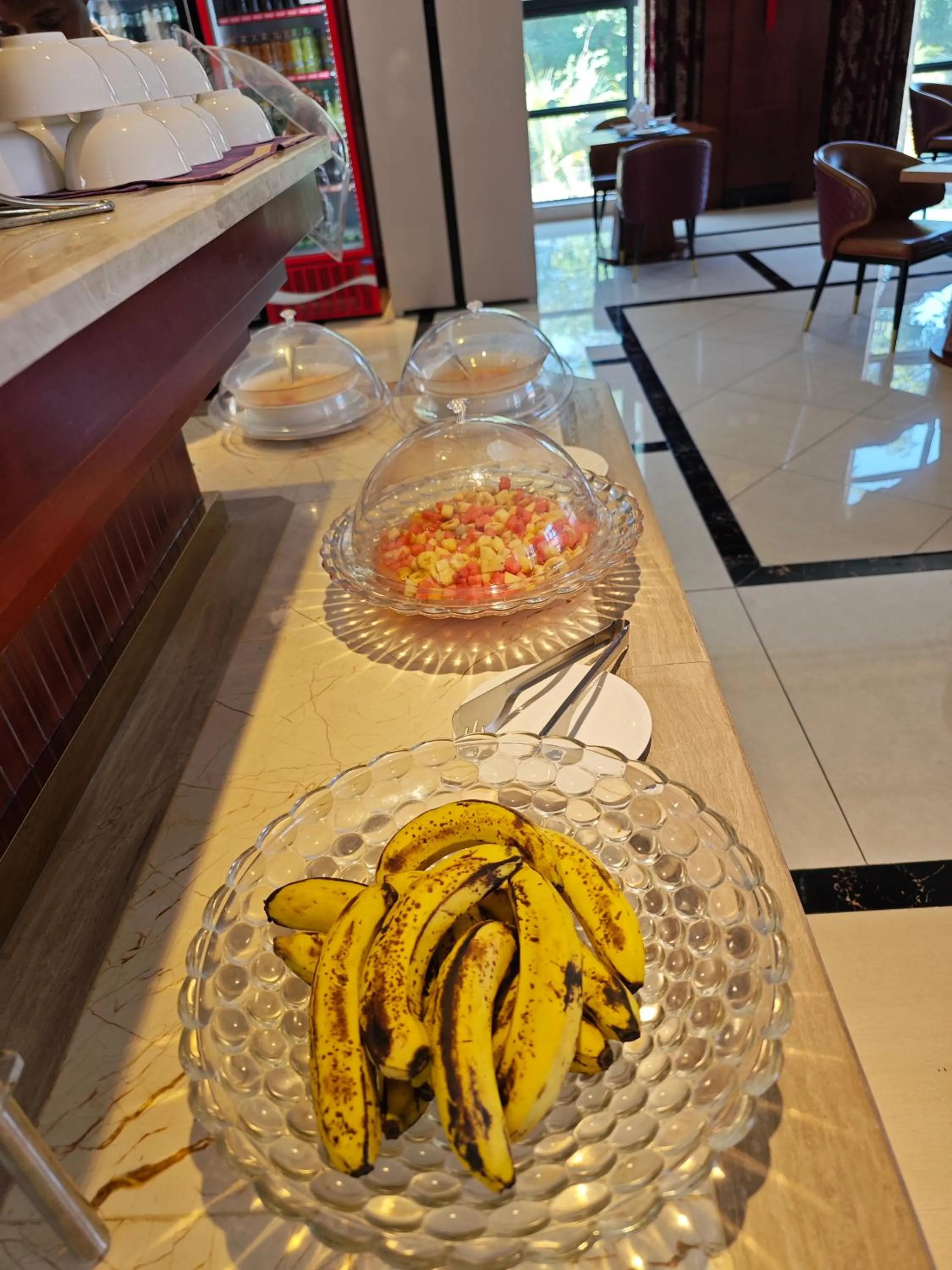 Buffet breakfast in Golden Peacock Hotel Blantyre