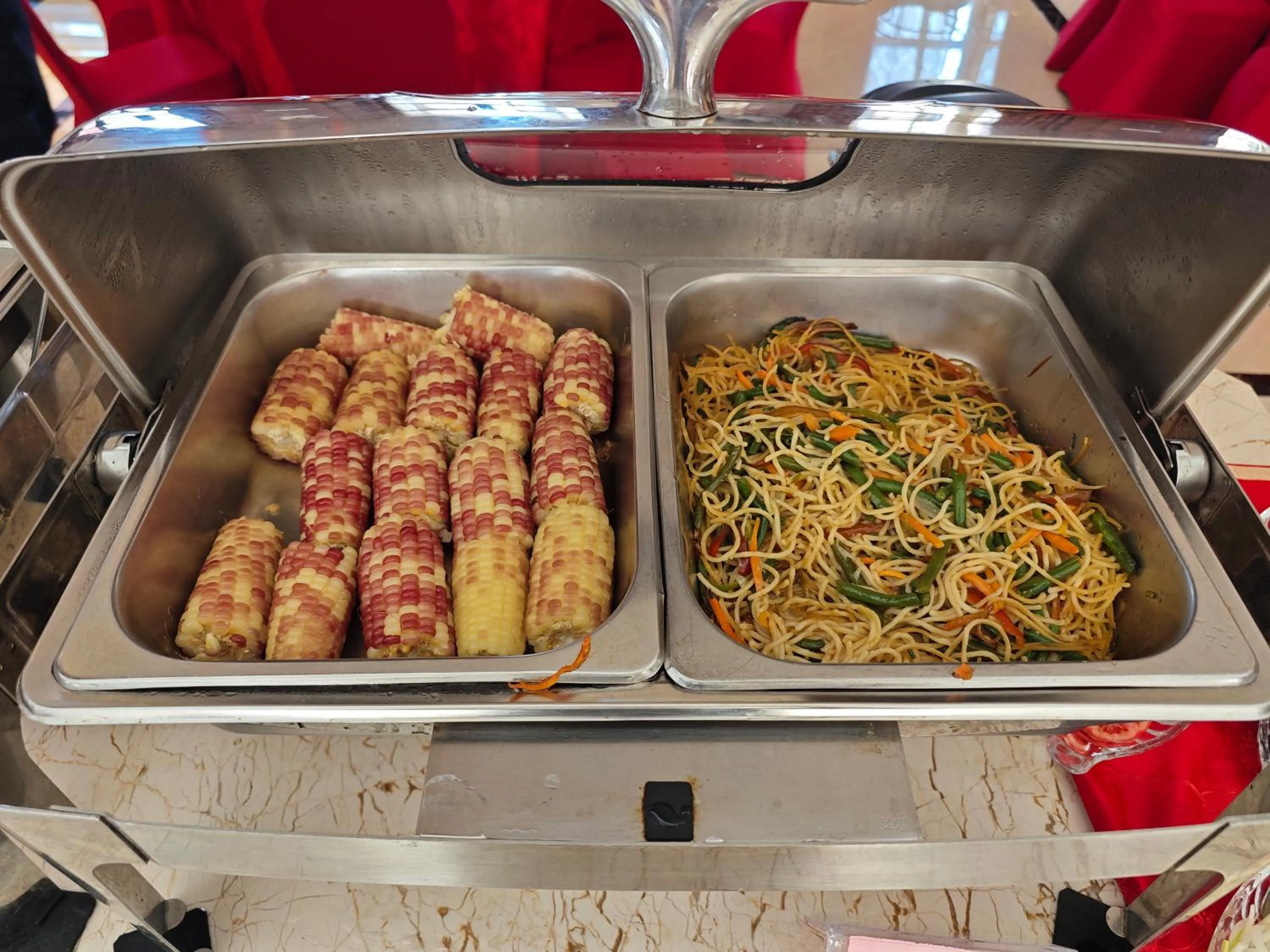 Buffet breakfast in Golden Peacock Hotel Blantyre