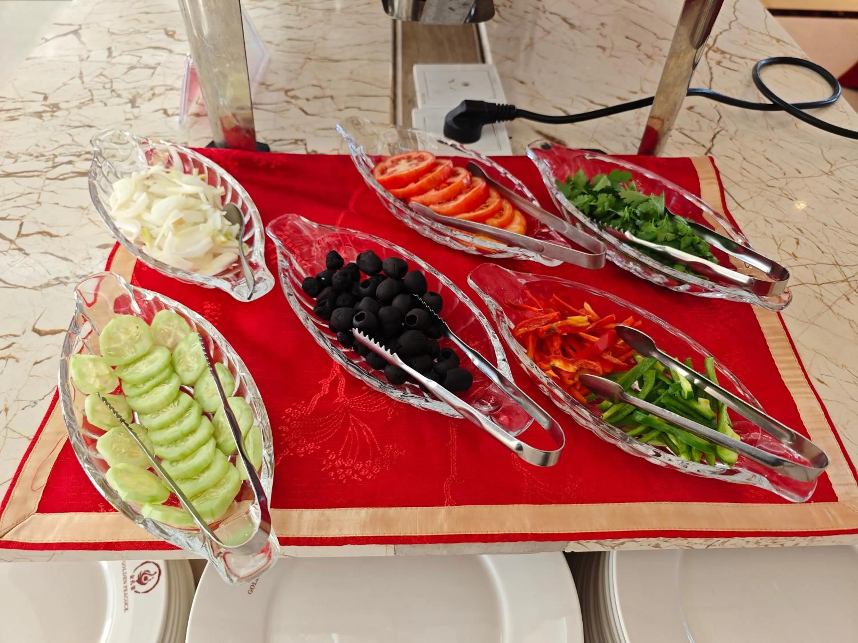 Buffet breakfast in Golden Peacock Hotel Blantyre