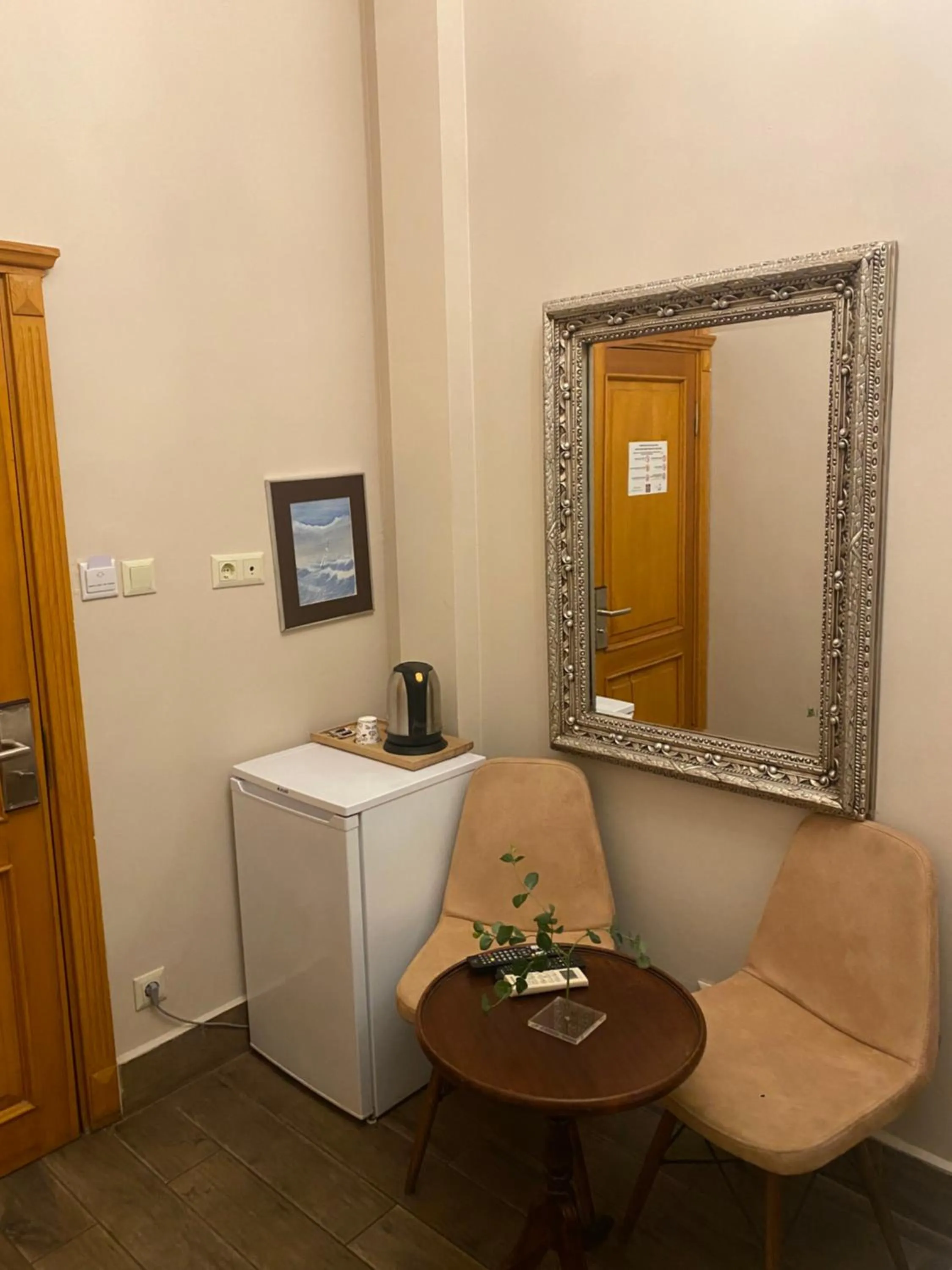 Seating area in Bosphorus Bridge