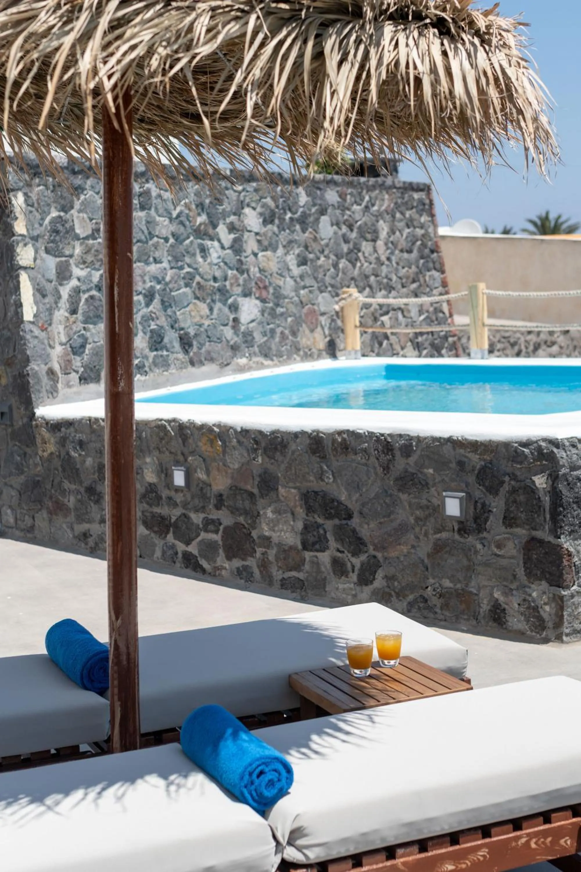 Swimming pool in White Dream Suites