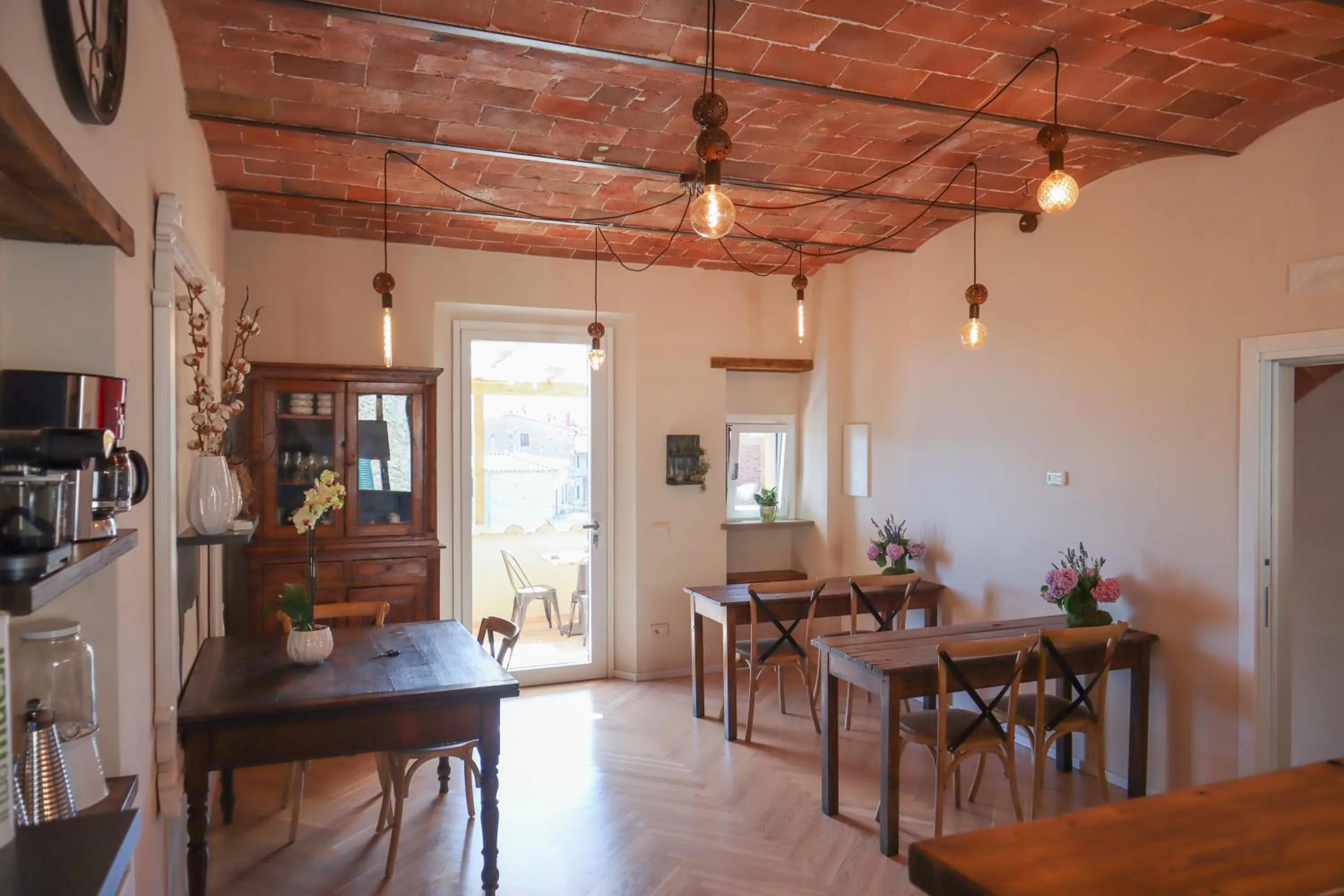 Communal kitchen in B&B La Taccola