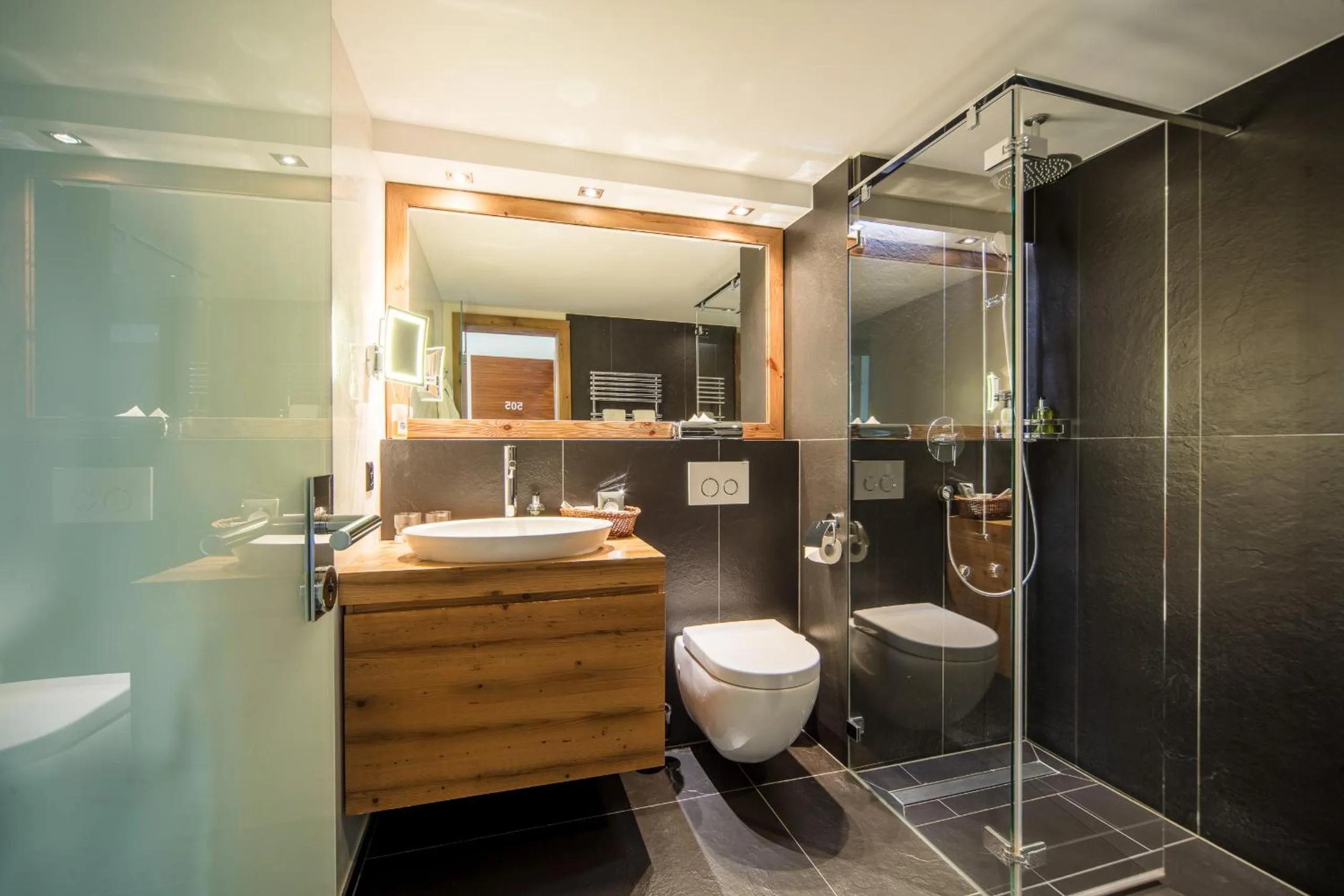 Toilet in Hotel Bellerive